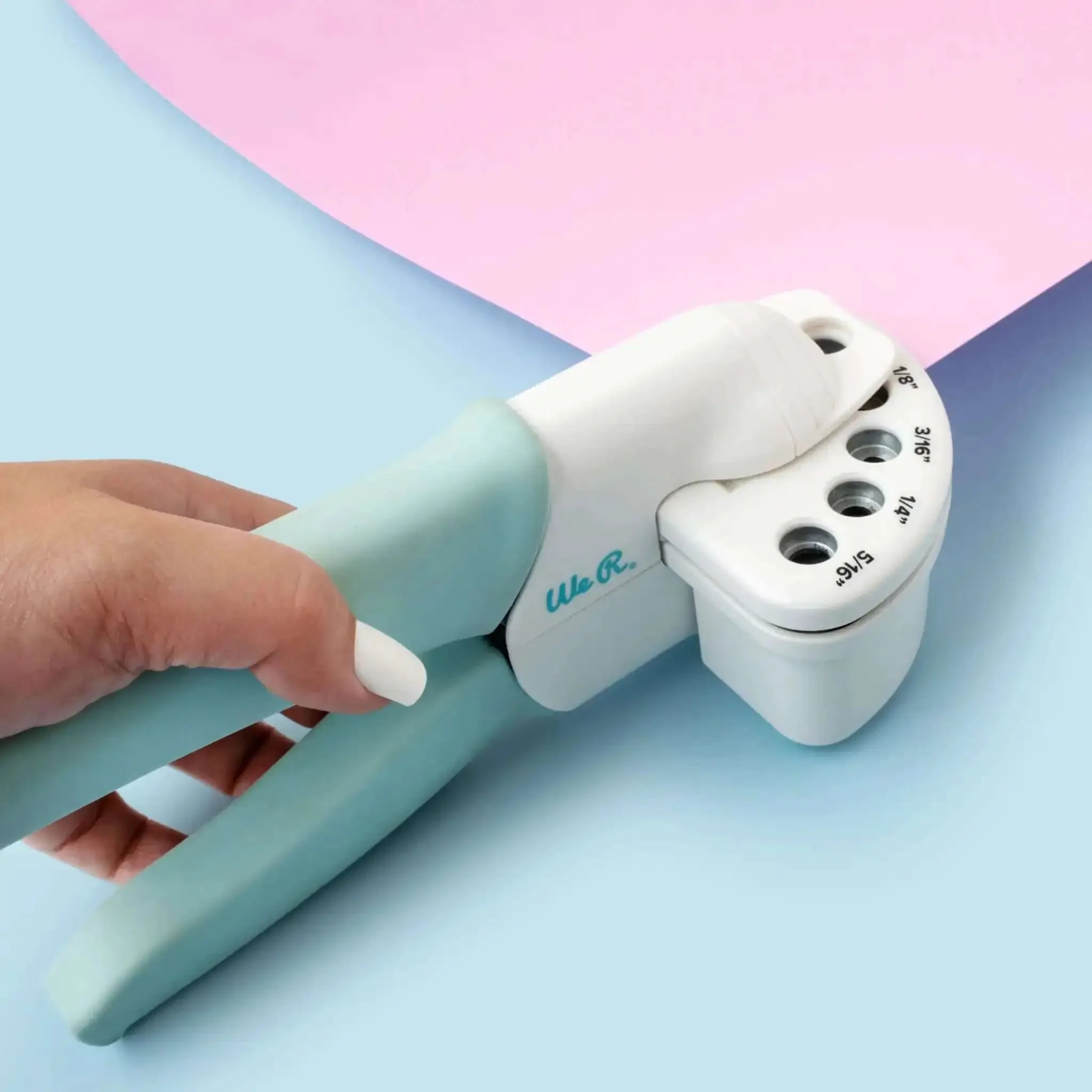 Multi Size Hole Punch For Leather, Paper, Fabric And More Rotates Through Five Hole Sizes 1/16, 1/8, 3/16, 1/4 And 5/16 Inch Holes, The Ultimate Craft Tool For Scrapbooking, Card Making, Tin, Vinyl And DIY Projects - Image 5