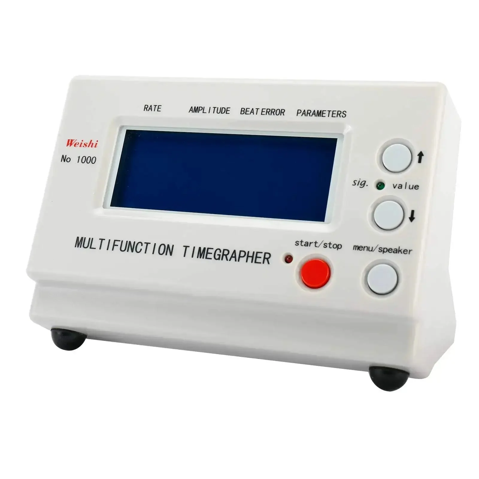 Multifunction Watch Timing Machine Timegrapher With Auto Rate Amplitude Beat Error Readouts, LCD Display, Microphone Stand, 110V 220V US Plug, Easy To Use For Mechanical Watches And Collectors - Image 6