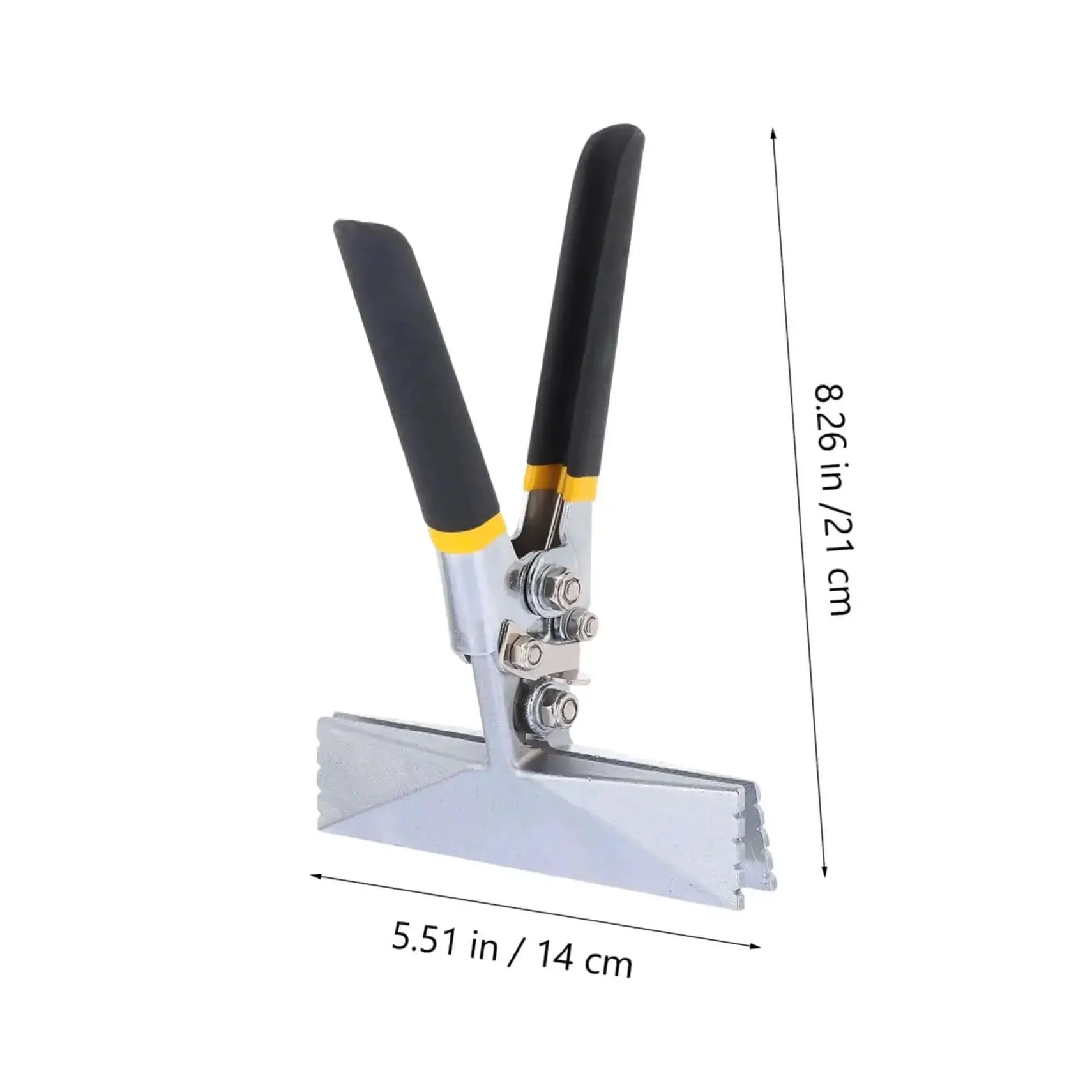 Multifunctional Hand Seamer Tool For Ductwork And Steel Plate Folding Pliers With Non Slip Handle For Home Diy And Hvac Projects, Heavy Duty All Steel Construction For Quick Bends, Superior Grip, And Long Lasting Performance - Image 3