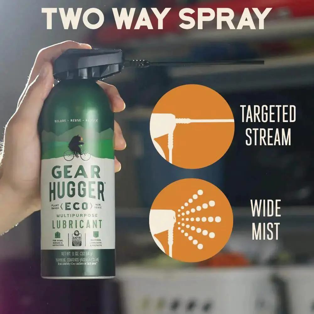 Multipurpose Plant Based Lubricant Spray Pack Of 3 All In One For Rust Removal And Lubricating Garage Doors Hinges And Locks, Eco Friendly Formula No Petroleum No PTFE 11 Oz Each Great For Tools And Equipment - Image 2