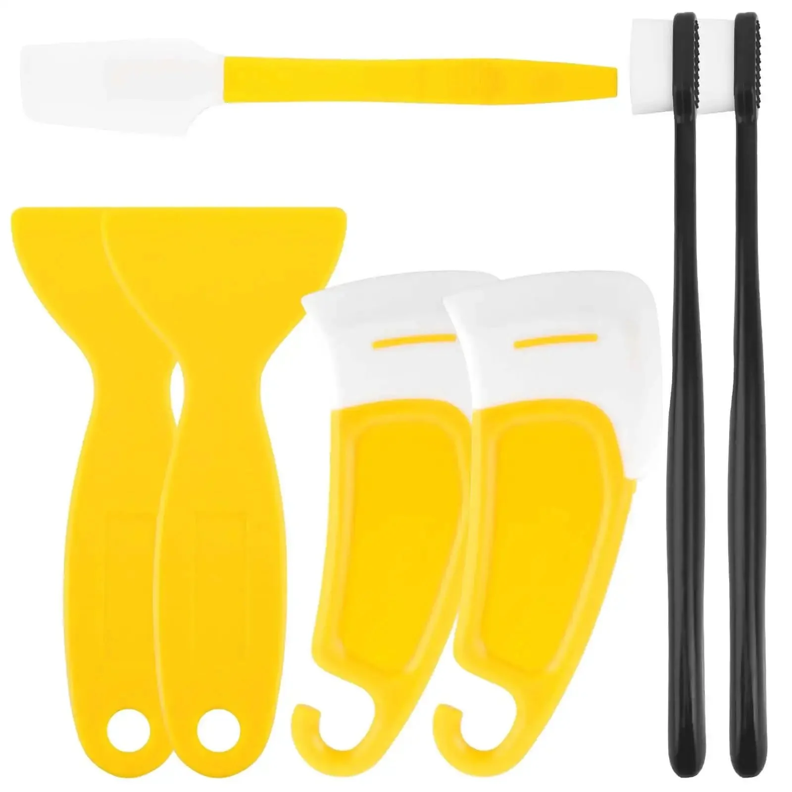 Must-Have 7-Piece UV Resin 3D Printer Cleaning Kit With Silicone Spatulas, Scrapers, And Brushes For Resin Transfer, Vat Tank Care, FEP Film Protection, And Post-Print Cleanup