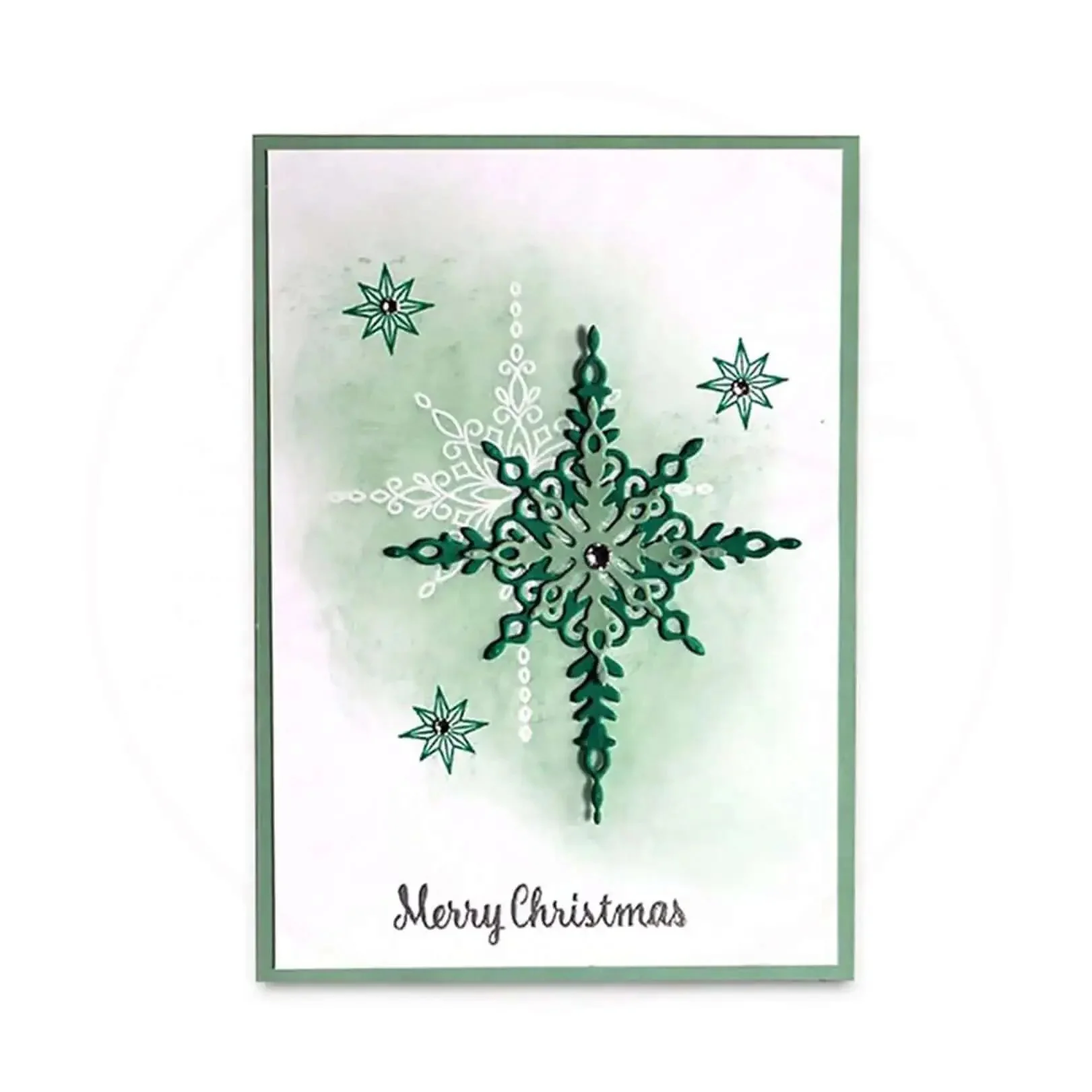 Must Have Christmas Scrapbooking Die Cuts Set With Metal Cutting Dies For Card Making And Paper Crafting, Includes Snowflakes, Snowmen, Trees, Santa Claus, Lantern, Deer And Stars For DIY Album Decor And Background Embossing Templates 12.4x8.3cm - Image 6