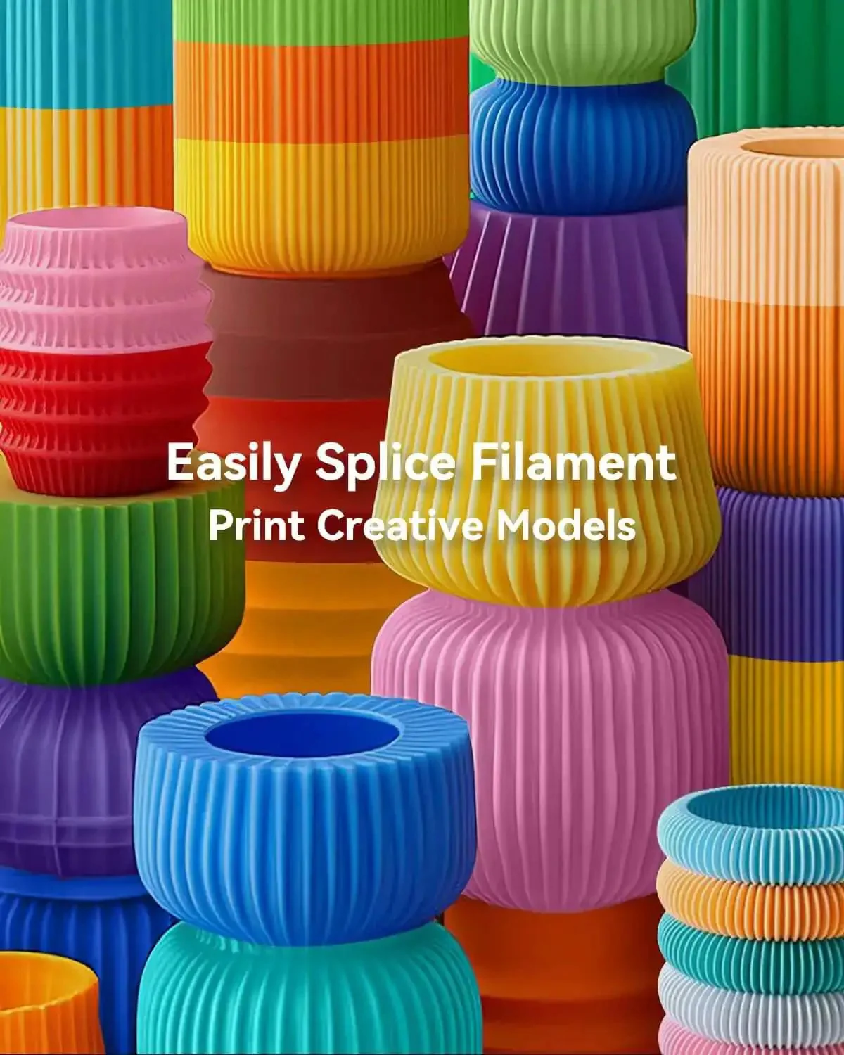 Must Have Filament Connector Splicer Kit With PTFE Sleeve For 1.75mm Filaments 400Pcs Fast Heating Filament Welder For 3D Printer PLA PETG TPU ABS Nylon Color Fusion And Waste Reduction Easy To Use - Image 6
