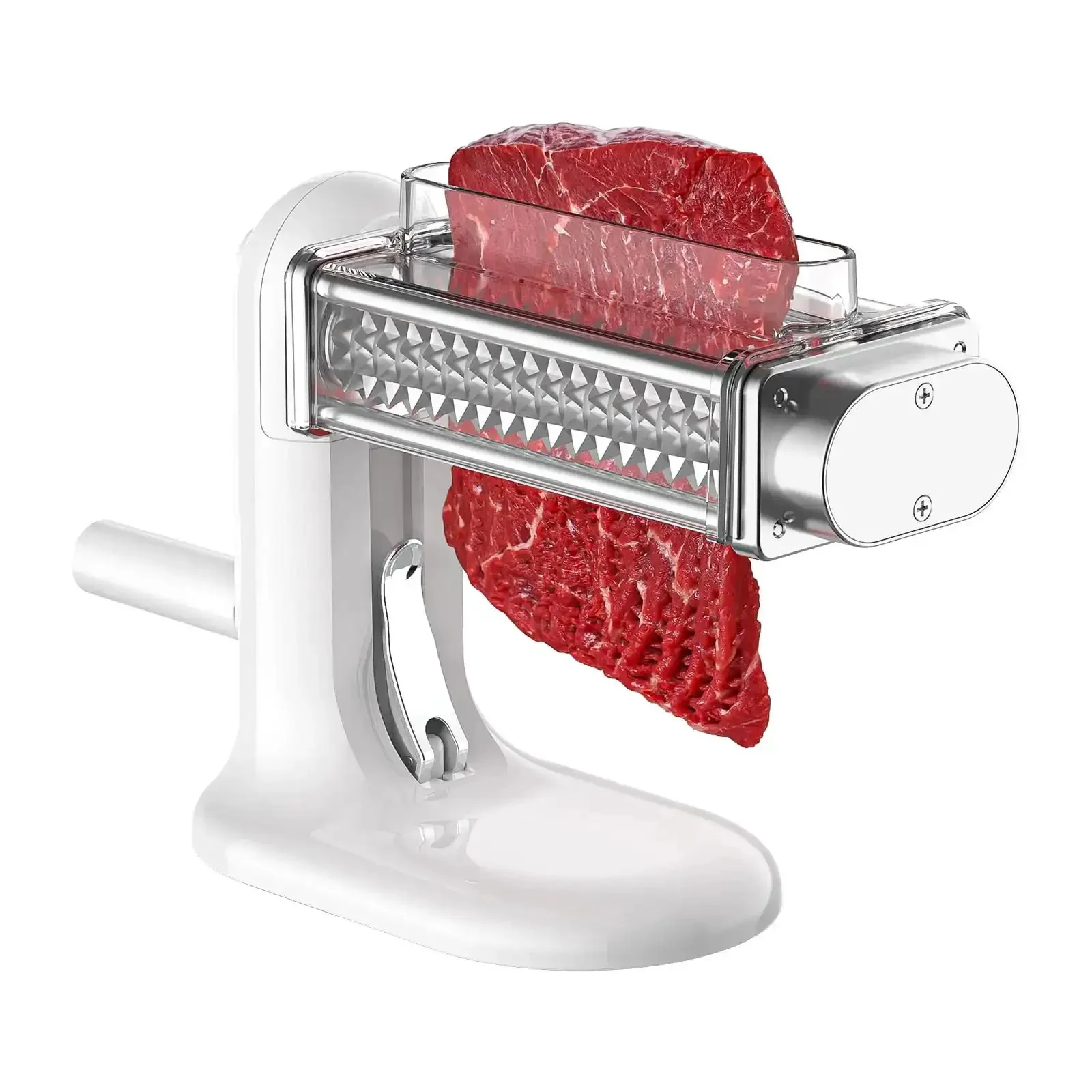 Must-Have Manual Meat Tenderizer Tool With Stainless Steel Gear, Durable Rolling Tenderizer For Beef And Pork, Flatten And Tenderize Steaks And Roasts, Kitchen Gadget For Home Chefs