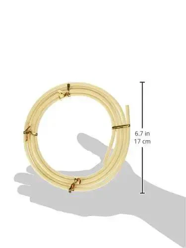 Natural White Reed Spline For Cane Webbing Wedge Shaped Wood Fiber Edge 9-1/4 Inch By 72 Inch Caning Supply For Tight Durable Weaving And Recaning Projects - Image 2