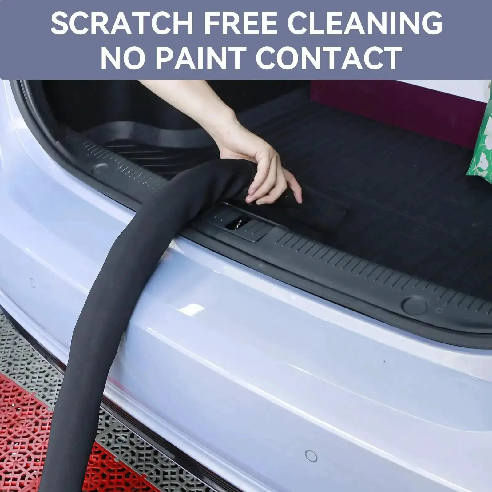 Neoprene Shop Vac Hose Cover For Car Detailing Keeps Your Ride Paint And Interior Safe From Scratches And Scuffs Fits 1.5 To 2.2 Inch Hoses With A 5.9 Foot Length Sleeve Compatible With Ridgid Craftsman And More - Image 2