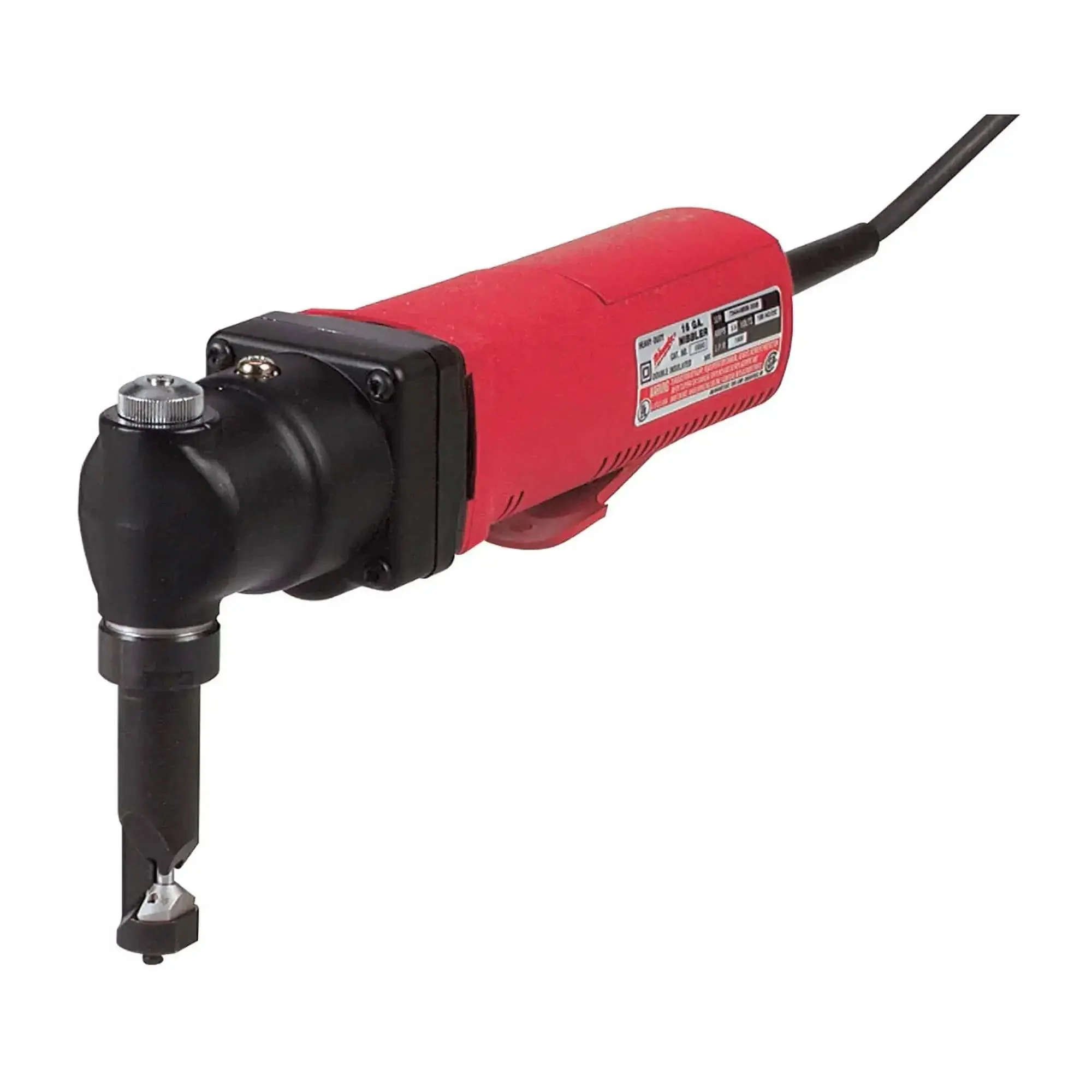 Nibbler 16 Gauge Steel And 18 Gauge Stainless Sheet Metal Cutter, 3.8 Amp Power Tool With 1900 SPM, Includes Allen Wrench, Plate Wrench, Punch And Die, Built Tough For Pro Metalworking, 30 Day No Risk Trial