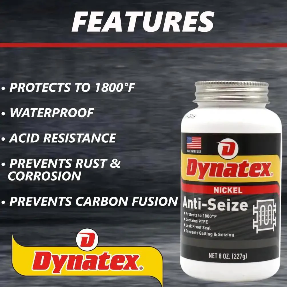 Nickel Anti Seize 8 Oz Can Heavy Duty Nickel Based Paste With Graphite For Extreme Heat Corrosion And Acidic Environments No Sulfur Lead Copper Halogens 6 Pack - Image 7