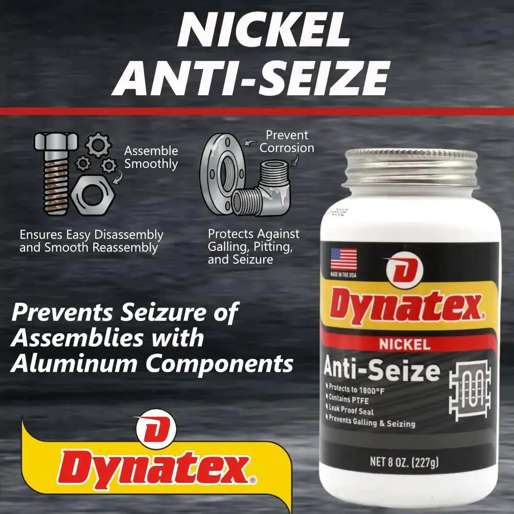 Nickel Anti Seize Paste 8 Oz Can Built For Heavy Duty Jobs With Graphite For Extreme Heat Resistance And Rugged Protection Against Corrosion In Harsh Environments No Sulfur Lead Copper Halogens 10 Pack - Image 8