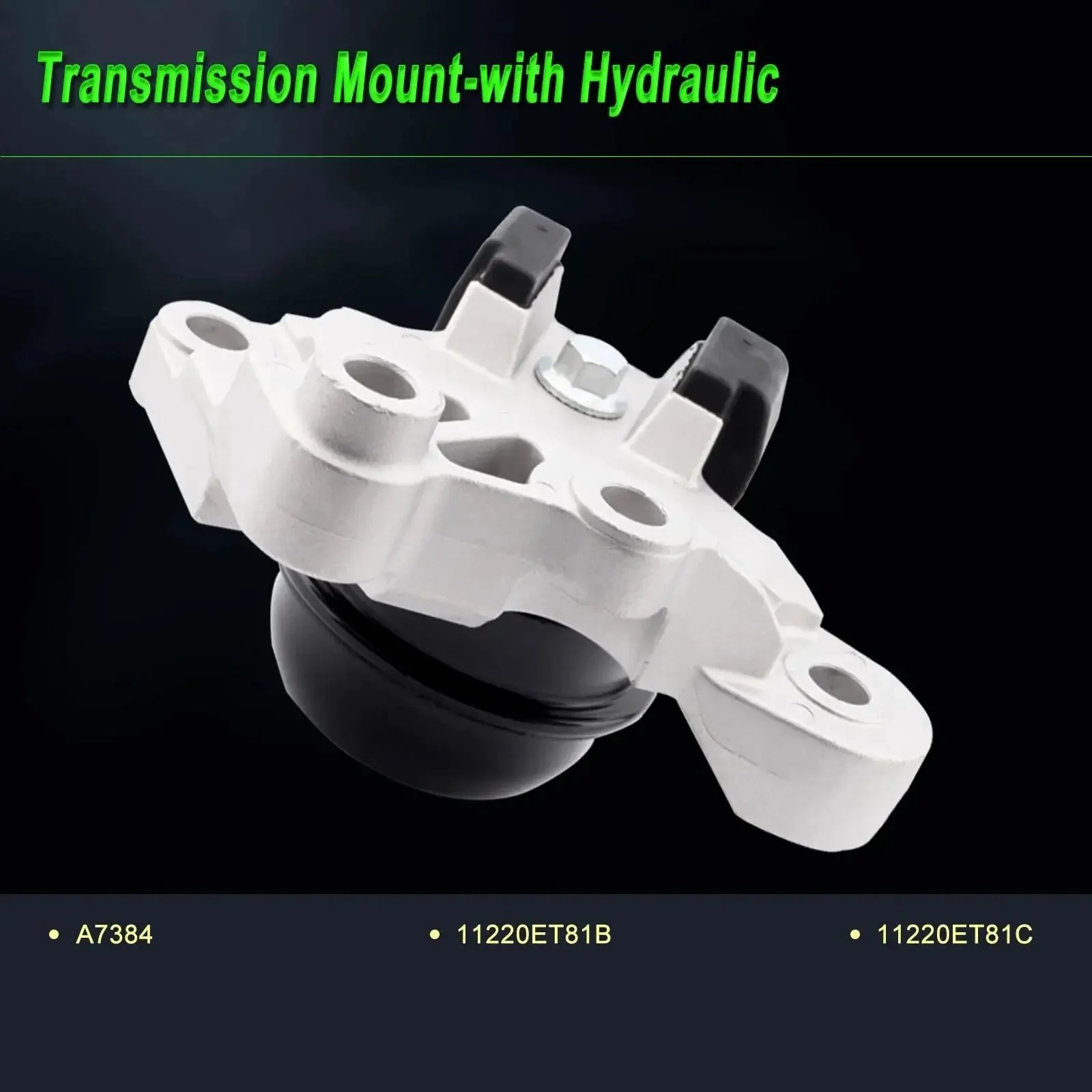 Nissan Rogue Engine Motor Mount Set For 2.5L AWD Models 2008 Through 2013 And 2014 Through 2015 Rogue Select Replacement A7370 A7392 A4351 A4352 Set Of 4 Heavy Duty OE Style Mounts - Image 2
