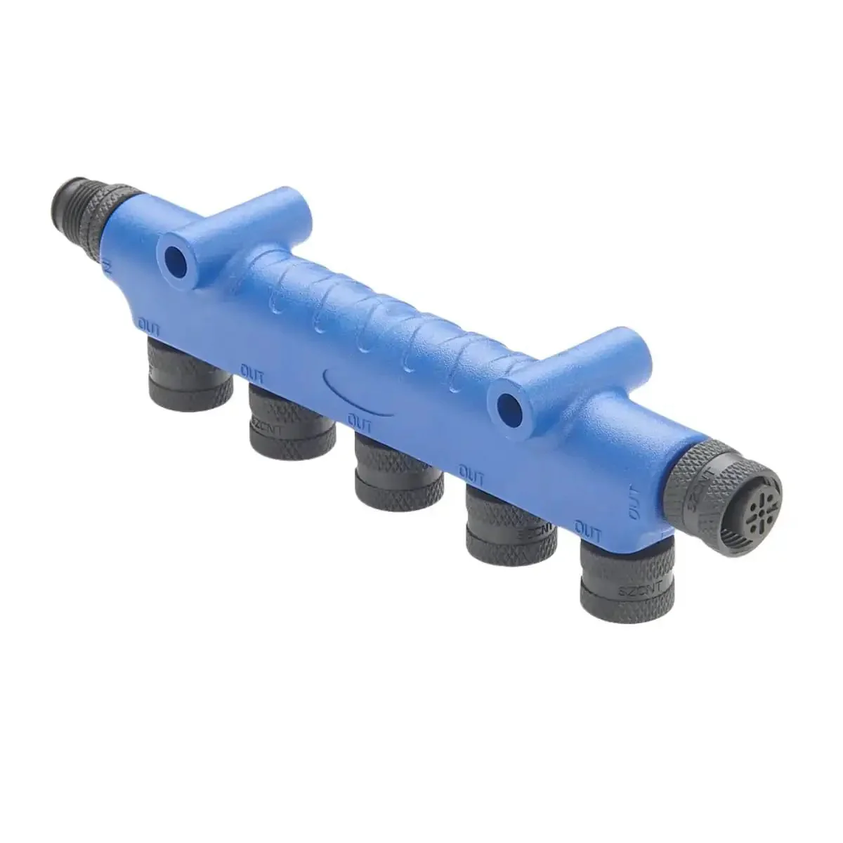 NMEA2000 5 Port Tee Connector Backbone Tee Splitter M12 5 Pin Male To Female Micro Change Rugged Junction Box For DeviceNet CAN Bus CANopen Marine Boat Plastic Waterproof Durable - Image 6