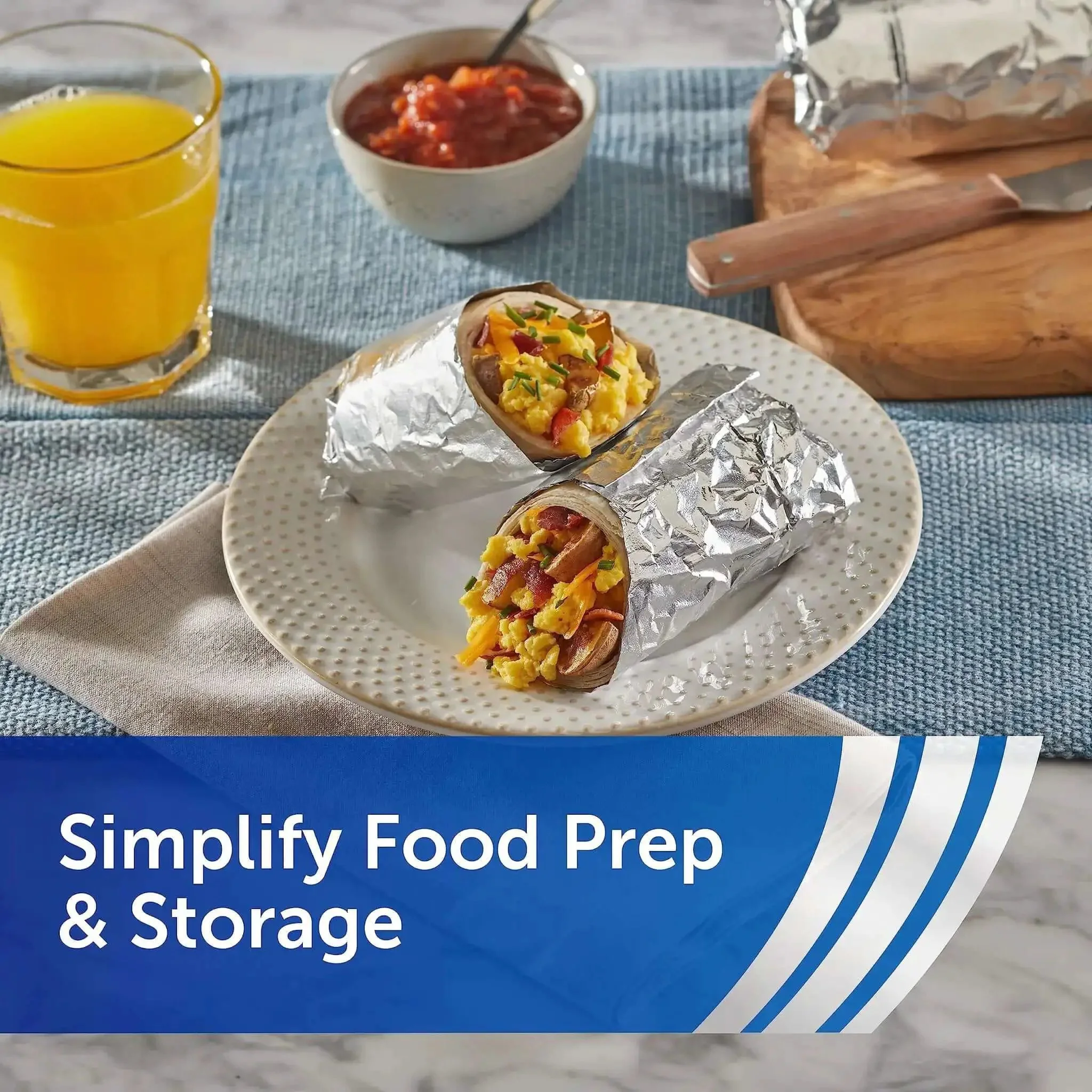 No Fuss Pre Cut Pop Up Aluminum Foil Sheets 14 By 10.25 Inches Each Pack Of 5 50 Sheets Per Box 250 Total Easy Prep For Cooking Grilling Meal Prep Kitchen Barbecue - Image 5