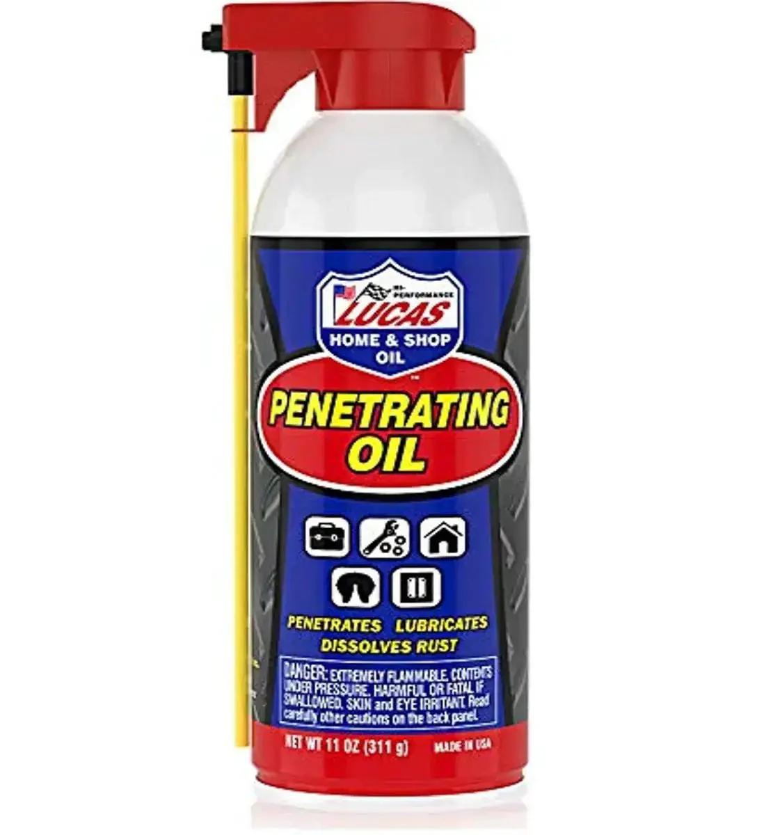 No Sweat Penetrating Oil Aerosol 11 Ounce Can For Quick Loosening Of Stuck Bolts And Mechanisms, Heavy Duty Lubricant For Machinery Locks Hinges And Tools, Multi Pack 12 Cans For Auto Farm Or Garage Use, Fast Acting Formula