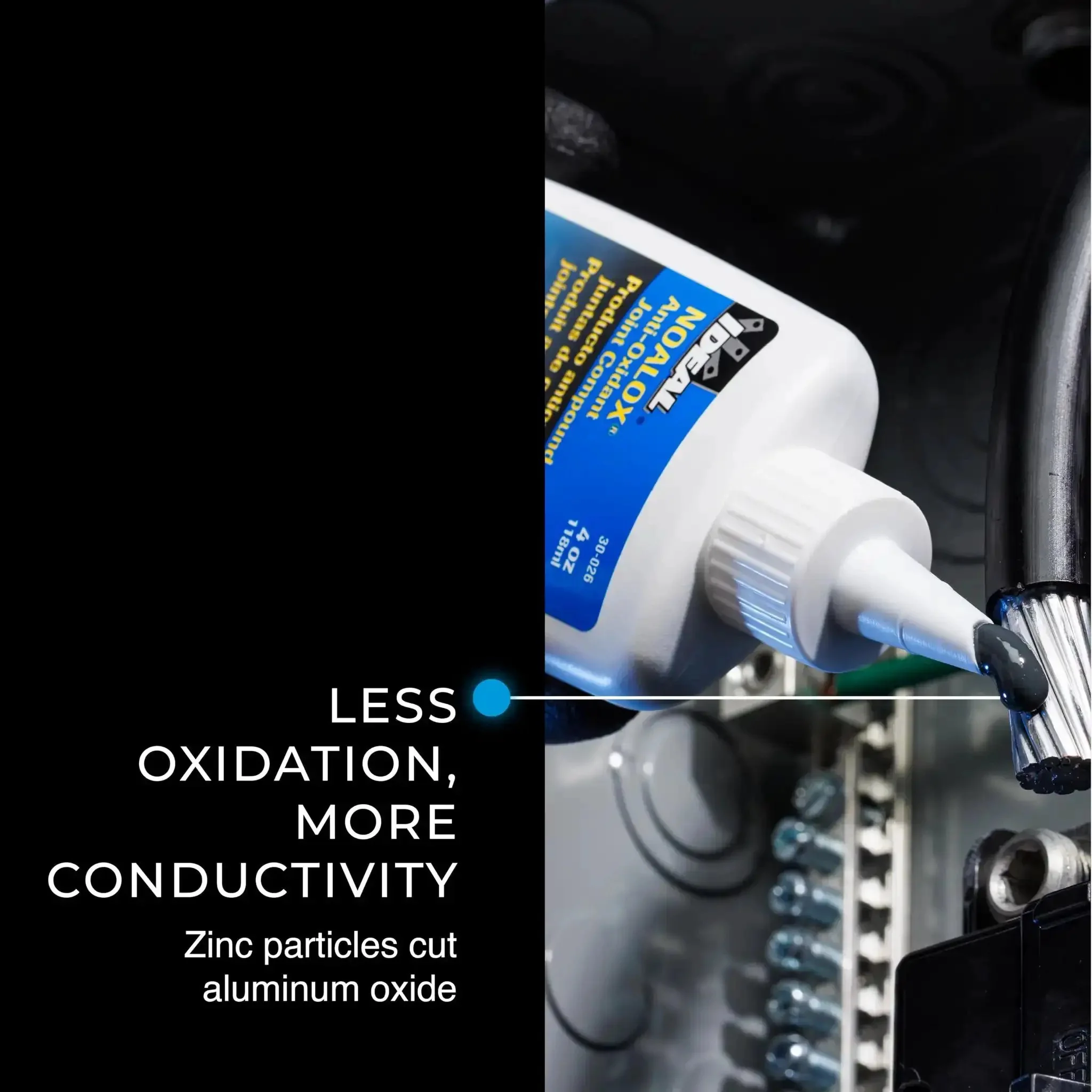 Noalox Anti Oxidant Compound For Aluminum Conduit Joints Reduces Galling And Seizing With Zinc Particles That Cut Aluminum Oxide Carrier Material Excludes Air To Prevent Oxidation And Extend Service Life Of Aluminum Applications 4 Oz Bottle - Image 6