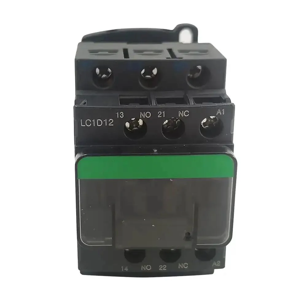 Non-Reversing Three-Pole 120V AC Magnetic Contactor With 12 Amp Coil And 1 NO 1 NC Auxiliary Contact For Heavy-Duty Motors Lighting And Heating Equipment At 50/60 Hz Ideal For Industrial Control Panels And Applications - Image 6