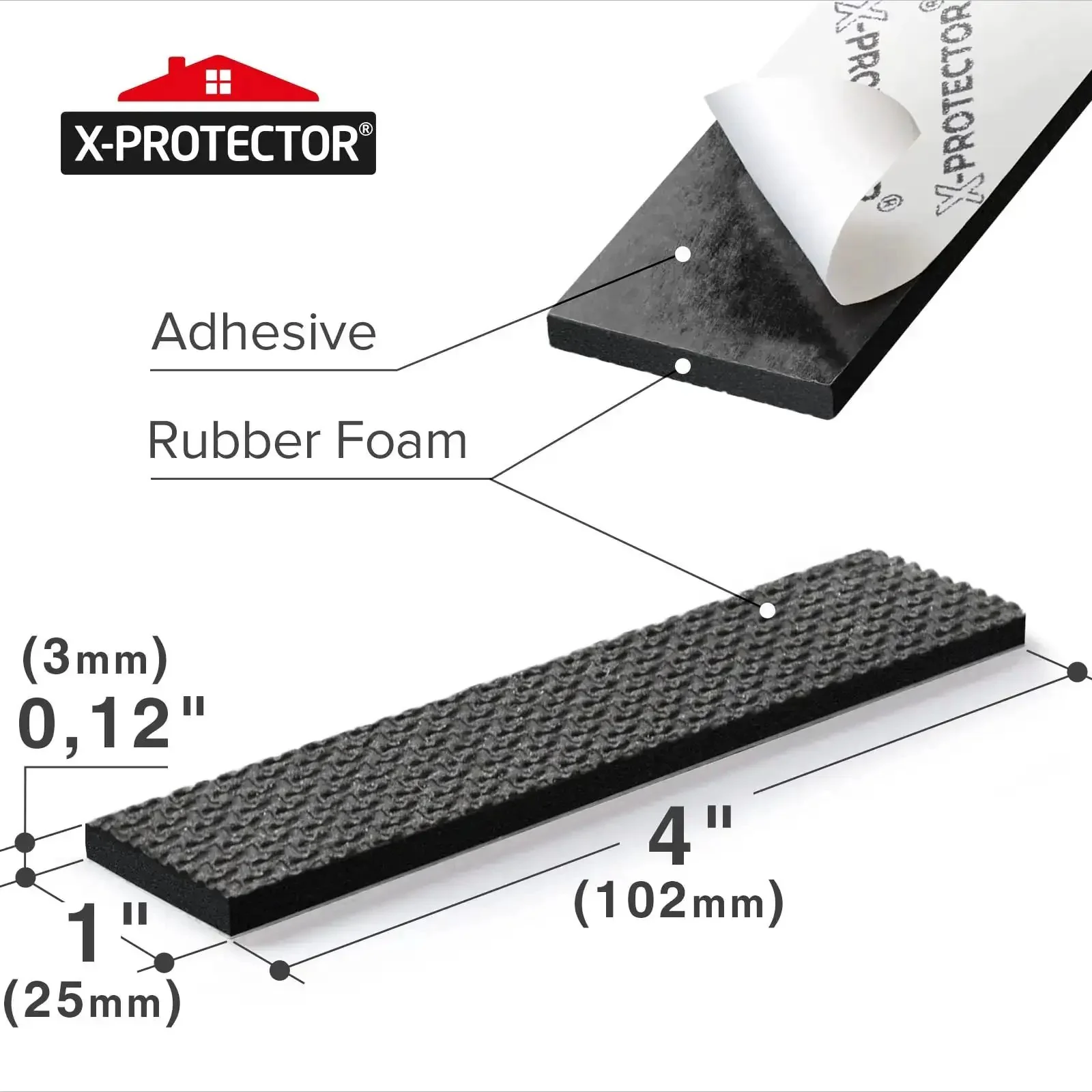 Non Slip Rubber Strips Eight Pack Self Adhesive Grip Pads For Keyboard, Appliances, And Home Office Gear, Universal Black Anti Slip Feet, Protect Surfaces, Keep Small Items From Slipping And Shifting - Image 4