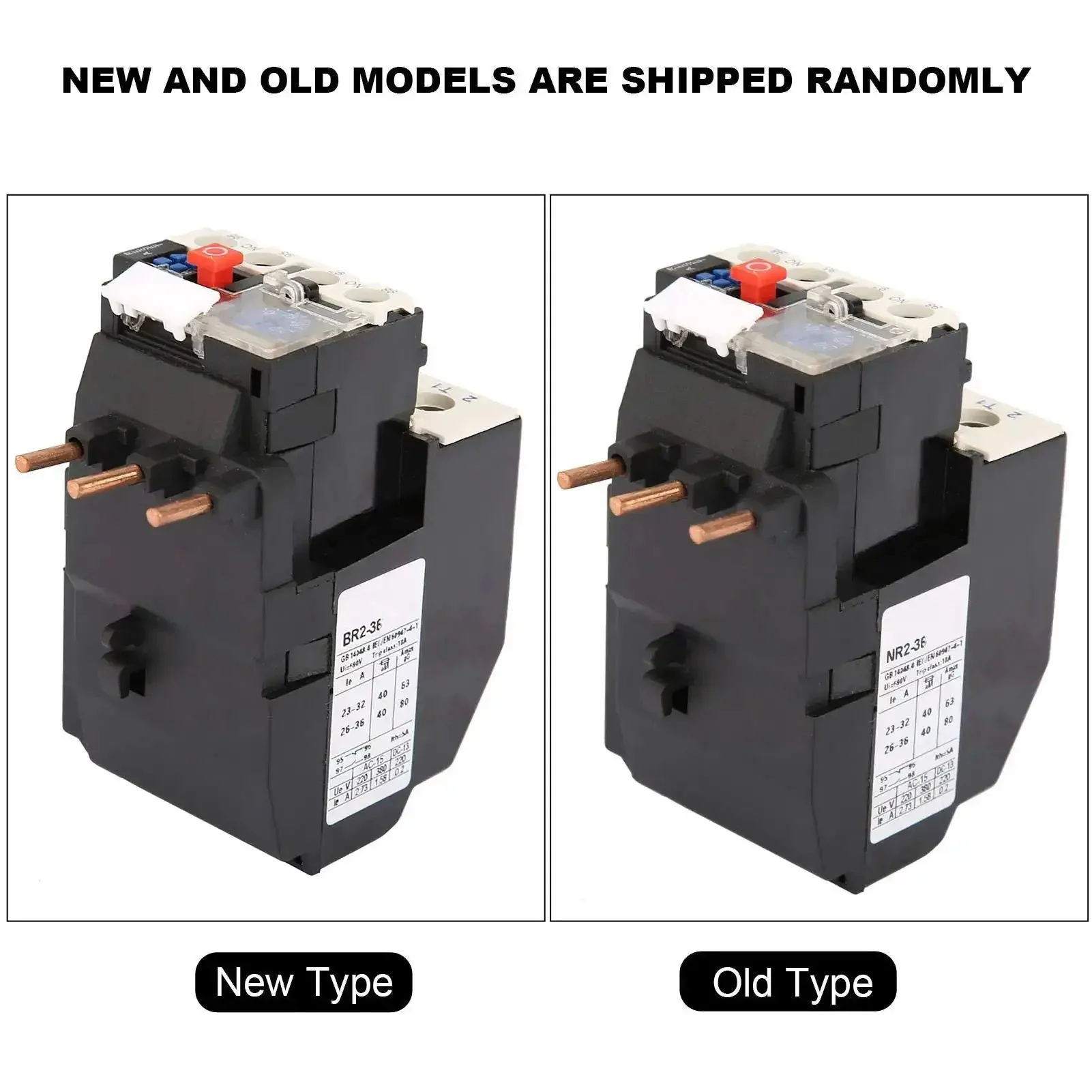 NR2-36 Electric Thermal Overload Relay For Motors 23 To 32A, Heat Protection And Phase Break Guard, 690V Insulation, 50 To 60Hz Industrial Motor Protector, Built Tough For Reliable Electrical Protection, One Piece - Image 2