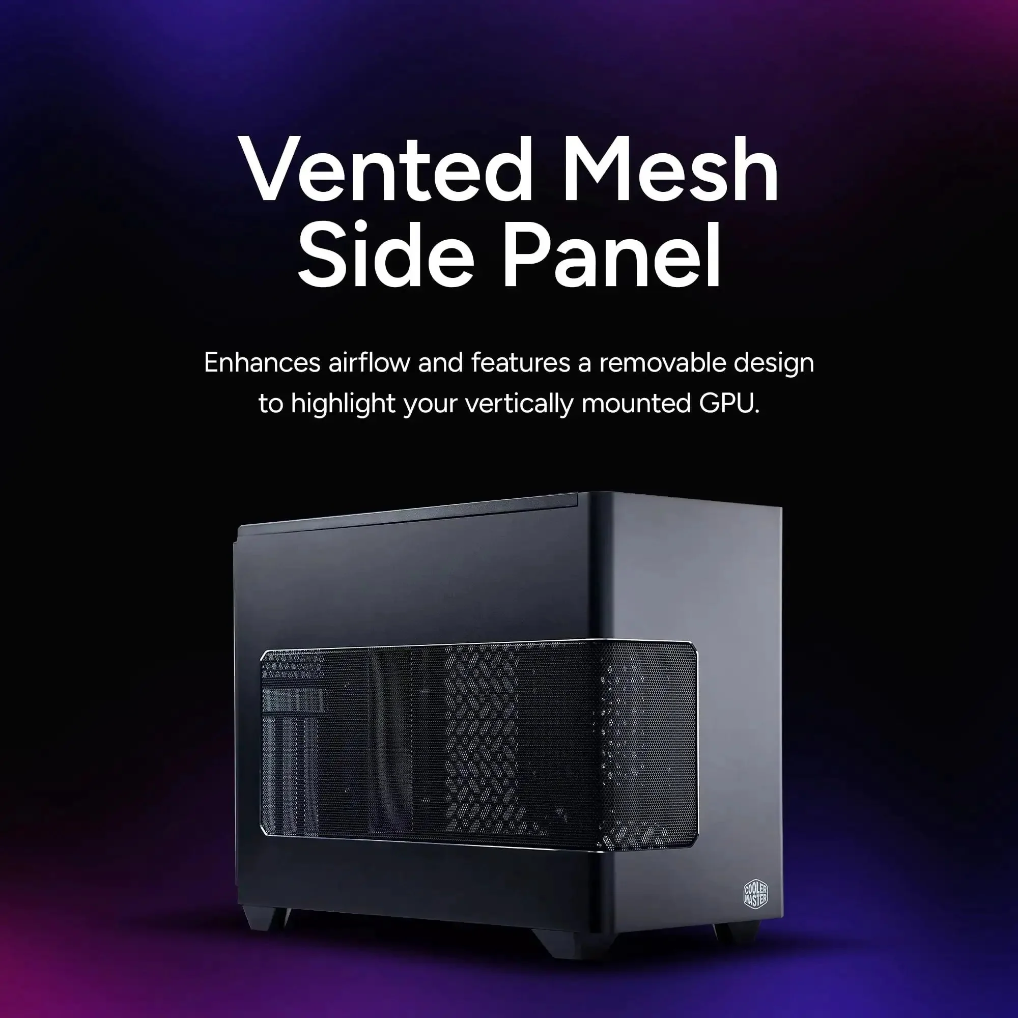 NR200P V3 Mini ITX Case Dope Compact Build With Top Mount 280mm Radiator, Vertical GPU Mount, Mesh Side Panel And Removable Backplate, PCIe 5.0 Riser Cable Included, Fits 130mm SFX PSUs And Big GPUs - Image 11