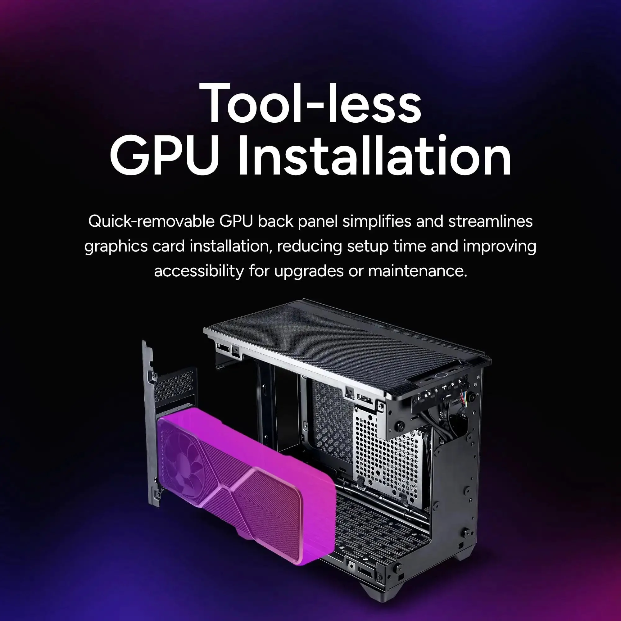 NR200P V3 Mini ITX Case Dope Compact Build With Top Mount 280mm Radiator, Vertical GPU Mount, Mesh Side Panel And Removable Backplate, PCIe 5.0 Riser Cable Included, Fits 130mm SFX PSUs And Big GPUs - Image 12