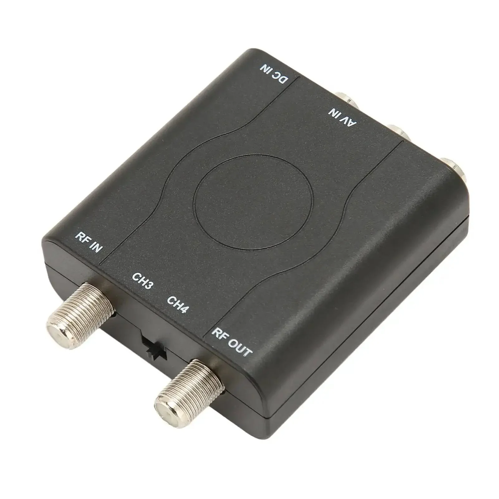NTSC TV Modulator For Composite To RF Coax, PLL VHF Channel 3 Or 4, Premium ABS Case, AV Cable Included, Easy Plug And Play Setup, Stable Analog Output For Old School And Retro TVs - Image 9