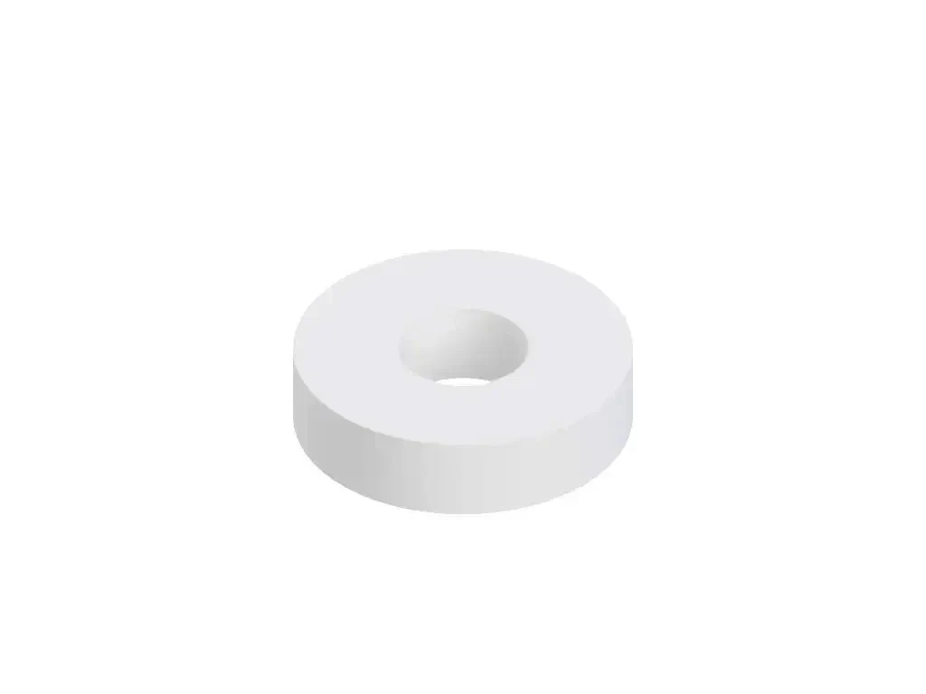 Nylon Shaft Spacer Pack One Eighth Inch Thick One Half Inch Outer Diameter Zero Point One Nine Four Inch Inner Diameter Fifty Count For VEX Robotics Low Friction Spacers To Space Out Components Durable Nylon Bearing Style Part