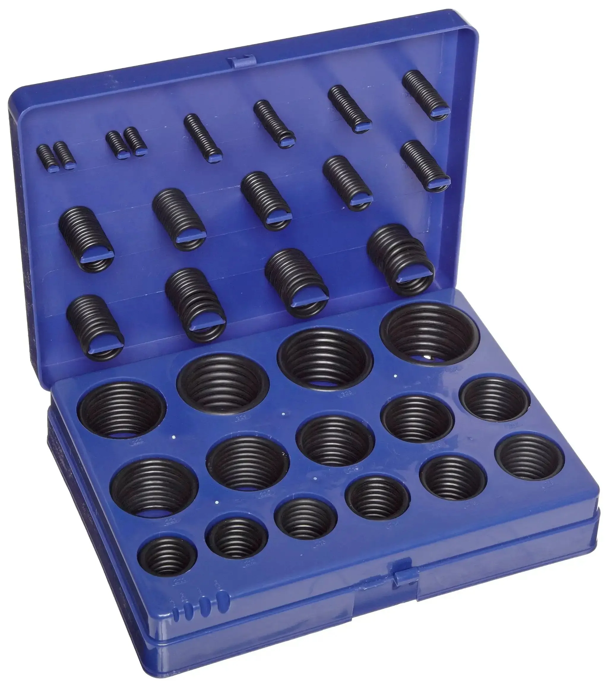 O-Ring Kit With Buna Nitrile Seals 70A Durometer 382 Pieces Across 30 Sizes Color May Vary Oil And Fluid Resistant For Petroleum To Aliphatic Hydrocarbons Heavy Duty All Purpose Set That Works Down To -30F