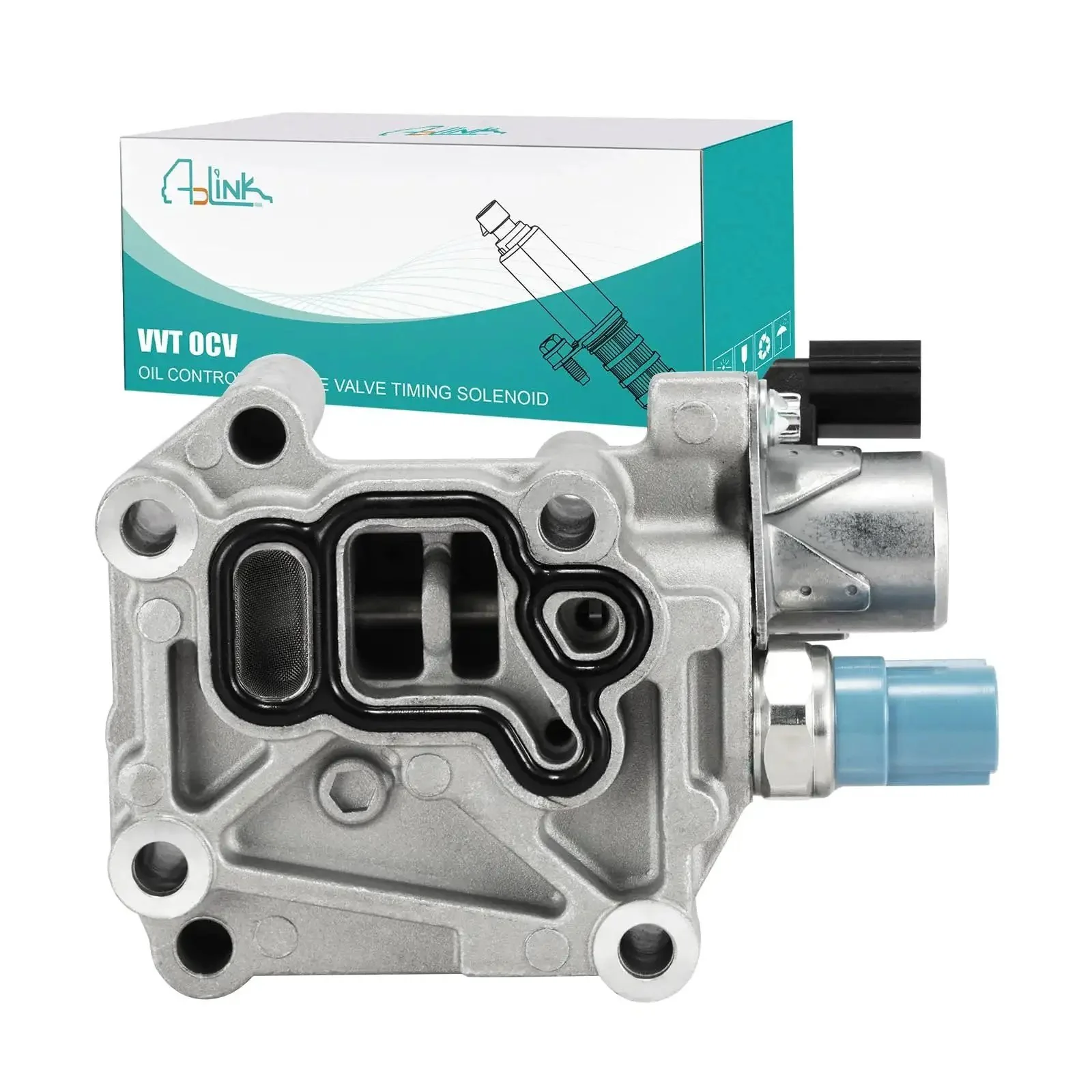 OCV Oil Control Valve For 2.4L L4 Timing VVT Solenoid Plug And Play Replacement For Honda Accord Civic Crosstour CRV Acura ILX TSX 2010 2011 2012 2013 2014 2008 2009 2010 2014 Part Number 15811 R40 A01