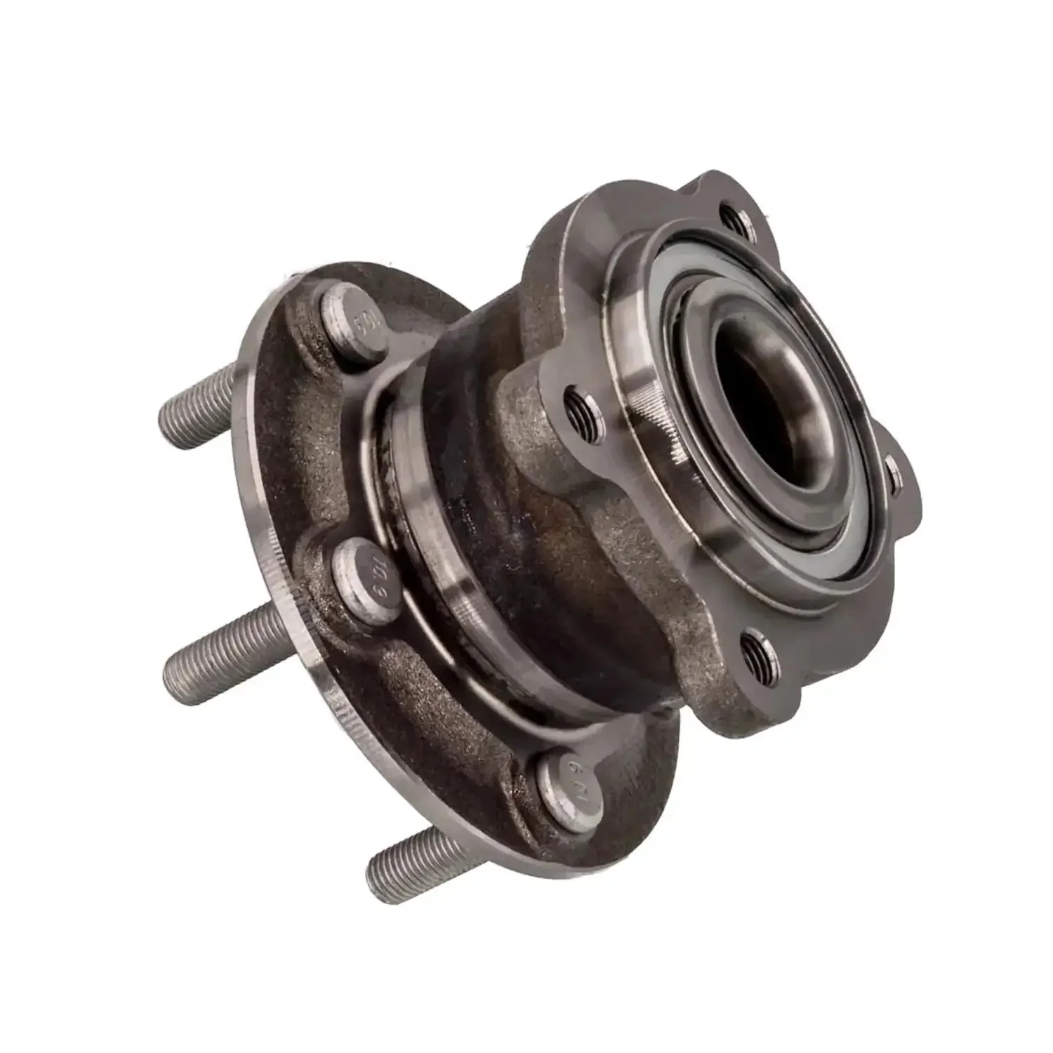 OEM Grade Front Wheel Hub Bearing Assembly For Ford Escape 2013 To 2019 And Lincoln MKC 5 Lug Without ABS Drop In Direct Fit 512500 27 Spline 4 Bolt Knuckle Mount Replacement