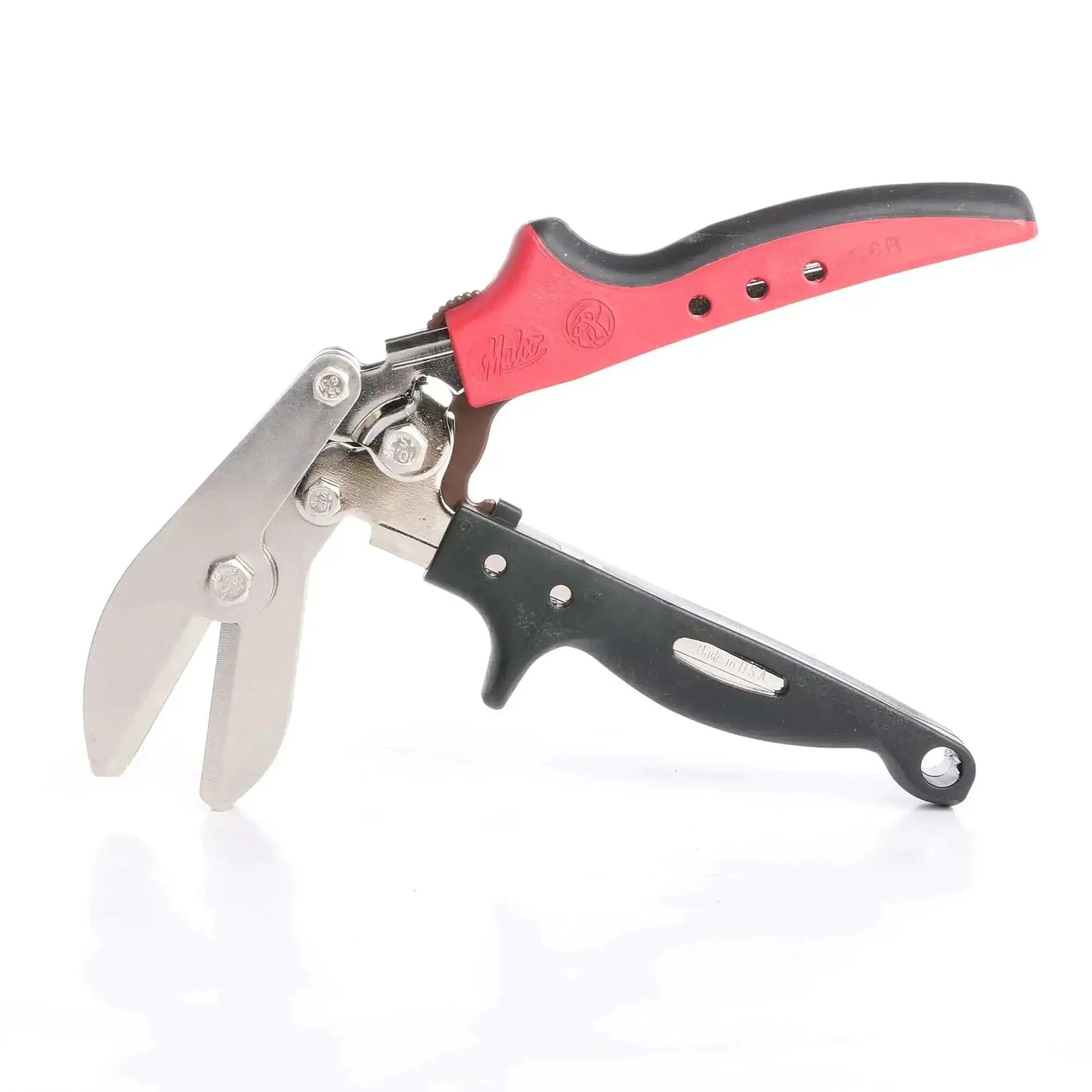 Offset Five Blade Duct Crimper For Tight Quarters And Overhead Runs One And Five Eighths Inch Double Crimp HVAC Duct Tool With Ergonomic Non Slip Handles One Hand Operation Easy Leverage Built Tough Made In USA - Image 4