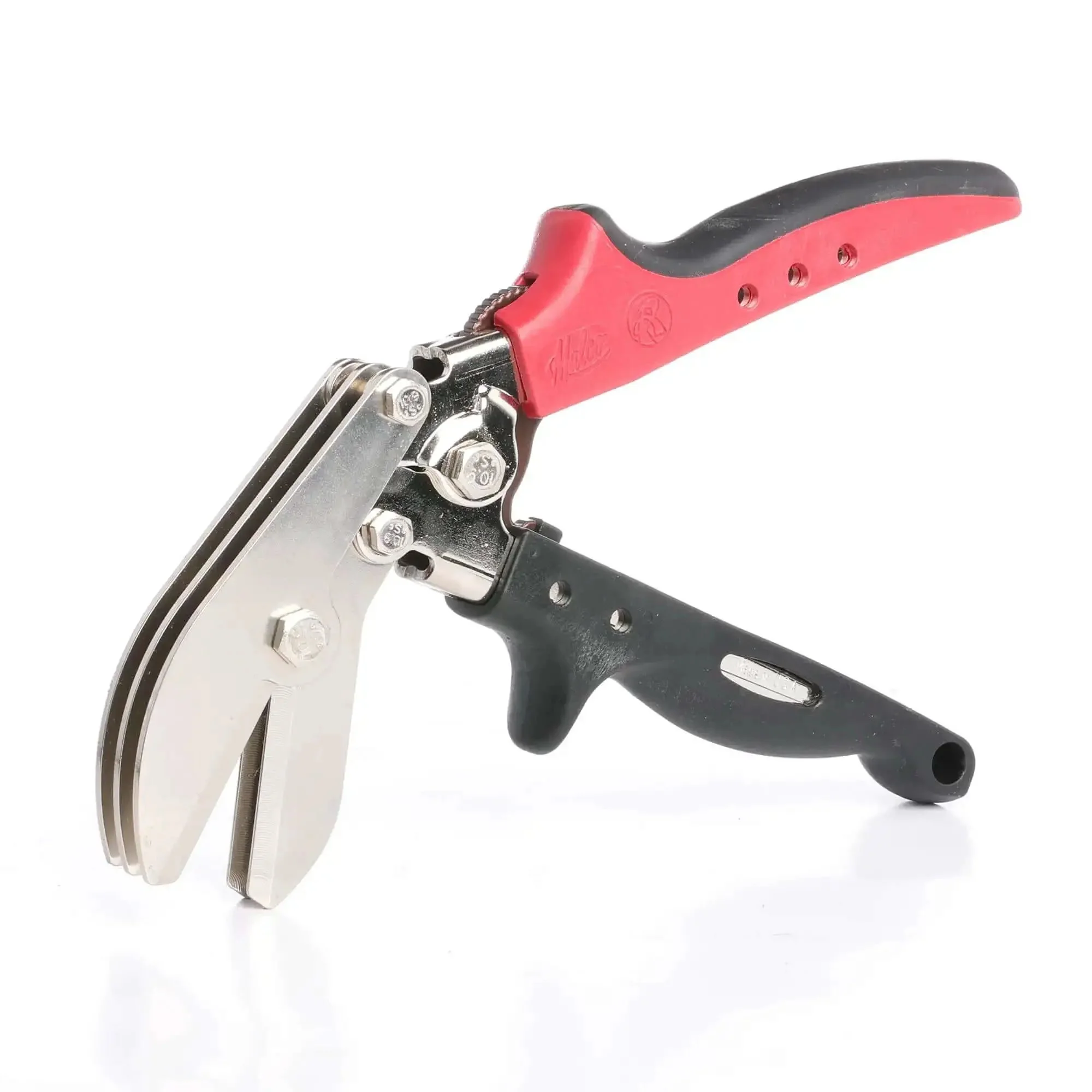 Offset Five Blade Duct Crimper For Tight Quarters And Overhead Runs One And Five Eighths Inch Double Crimp HVAC Duct Tool With Ergonomic Non Slip Handles One Hand Operation Easy Leverage Built Tough Made In USA - Image 5