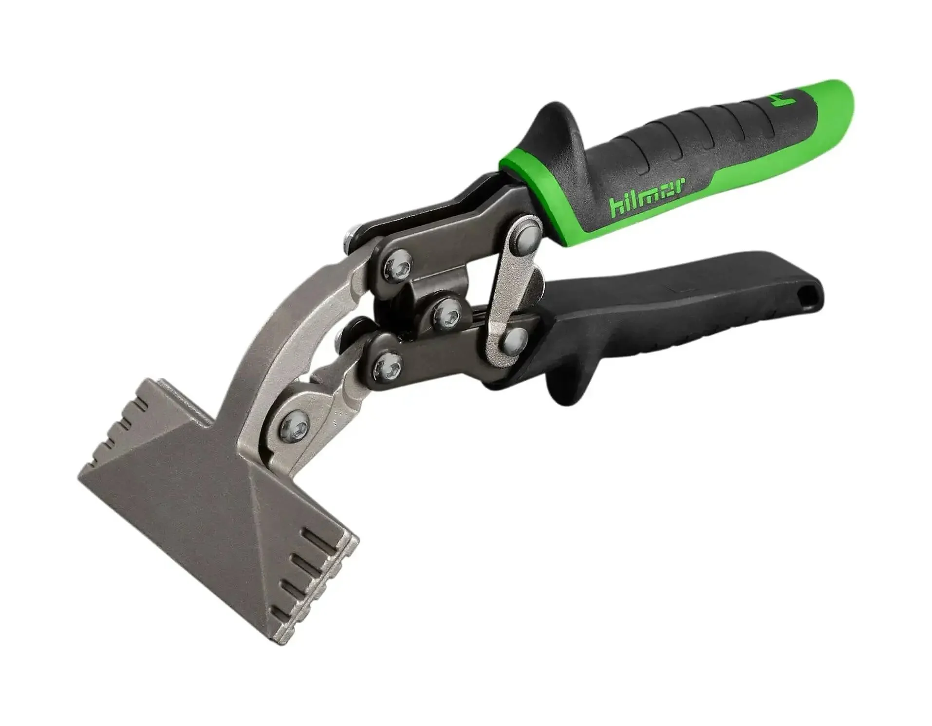 Offset Hand Seamer 3 Inch For Sheet Metal With Heavy Duty Durable Stainless Steel Blades Chrome Silicon Spring And Ergonomic Over Molded Handles Non Slip Grip Ideal For 18 Gauge Stainless Steel And 22 Gauge Cold Rolled Steel Quarter Inch Depth