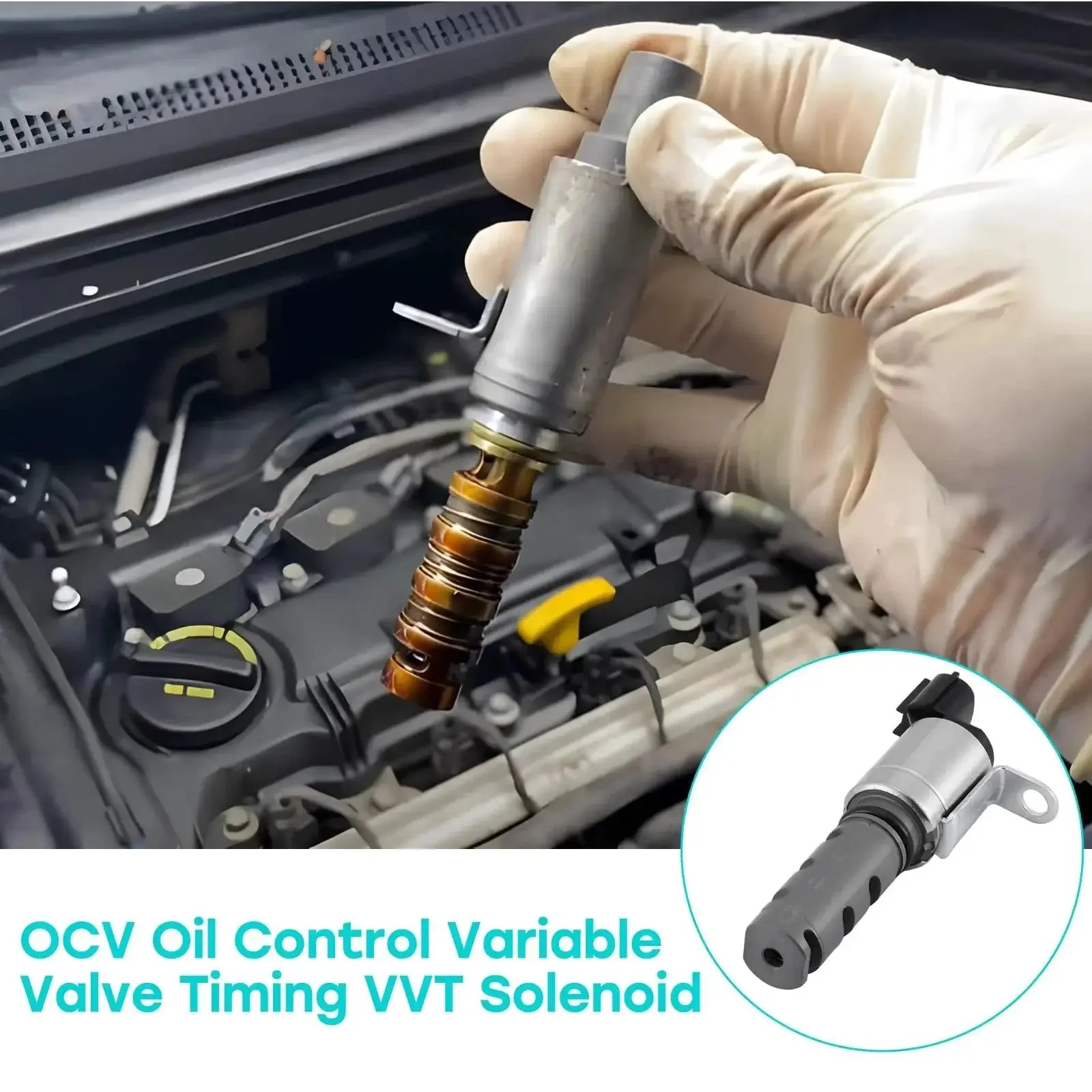 Oil Control Valve OCV VVT Solenoid Easy Install Replacement Kit 2 Pieces For Toyota Avalon Camry Corolla Highlander RAV4 Sienna Venza And Lexus CT200h ES300h GS200t NX200t 2.0L 2.5L 2.7L - Image 2