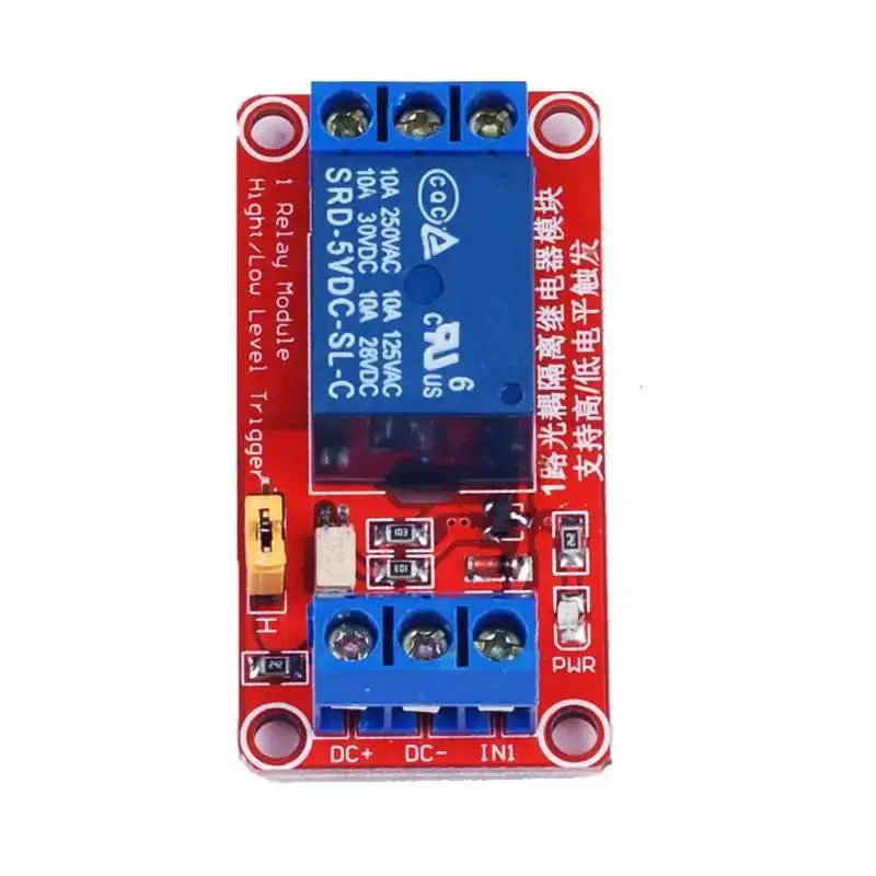 One Channel 5V Relay Module For Arduino Raspberry Pi PLC Home Automation Industrial Control And Robotics DIY Projects With High And Low Level Trigger For Precise Device Control - Image 5