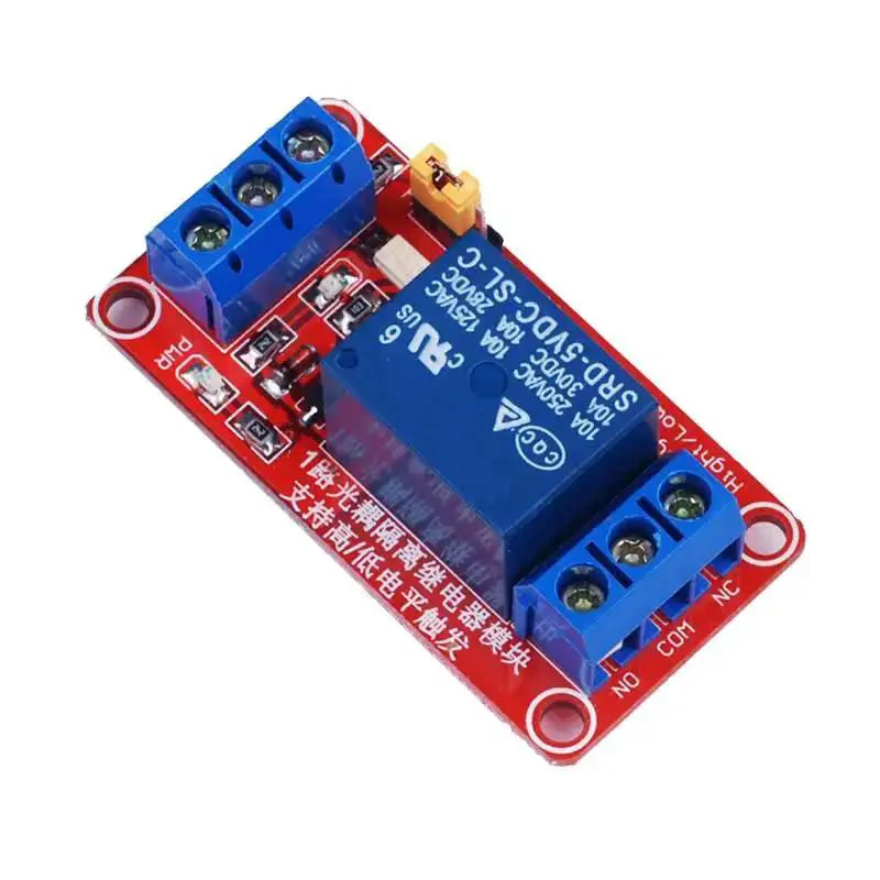 One Channel 5V Relay Module For Arduino Raspberry Pi PLC Home Automation Industrial Control And Robotics DIY Projects With High And Low Level Trigger For Precise Device Control - Image 8