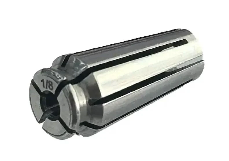 One Eighth Inch Collet And Nut Assembly With Socket Head Black Steel Zinc Coated Right Hand Coarse Unified National Coarse Thread Replacement Part For Heavy Duty Machining And Pro Grade Tooling - Image 5