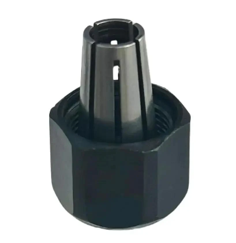 One Eighth Inch Collet And Nut Assembly With Socket Head Black Steel Zinc Coated Right Hand Coarse Unified National Coarse Thread Replacement Part For Heavy Duty Machining And Pro Grade Tooling - Image 6