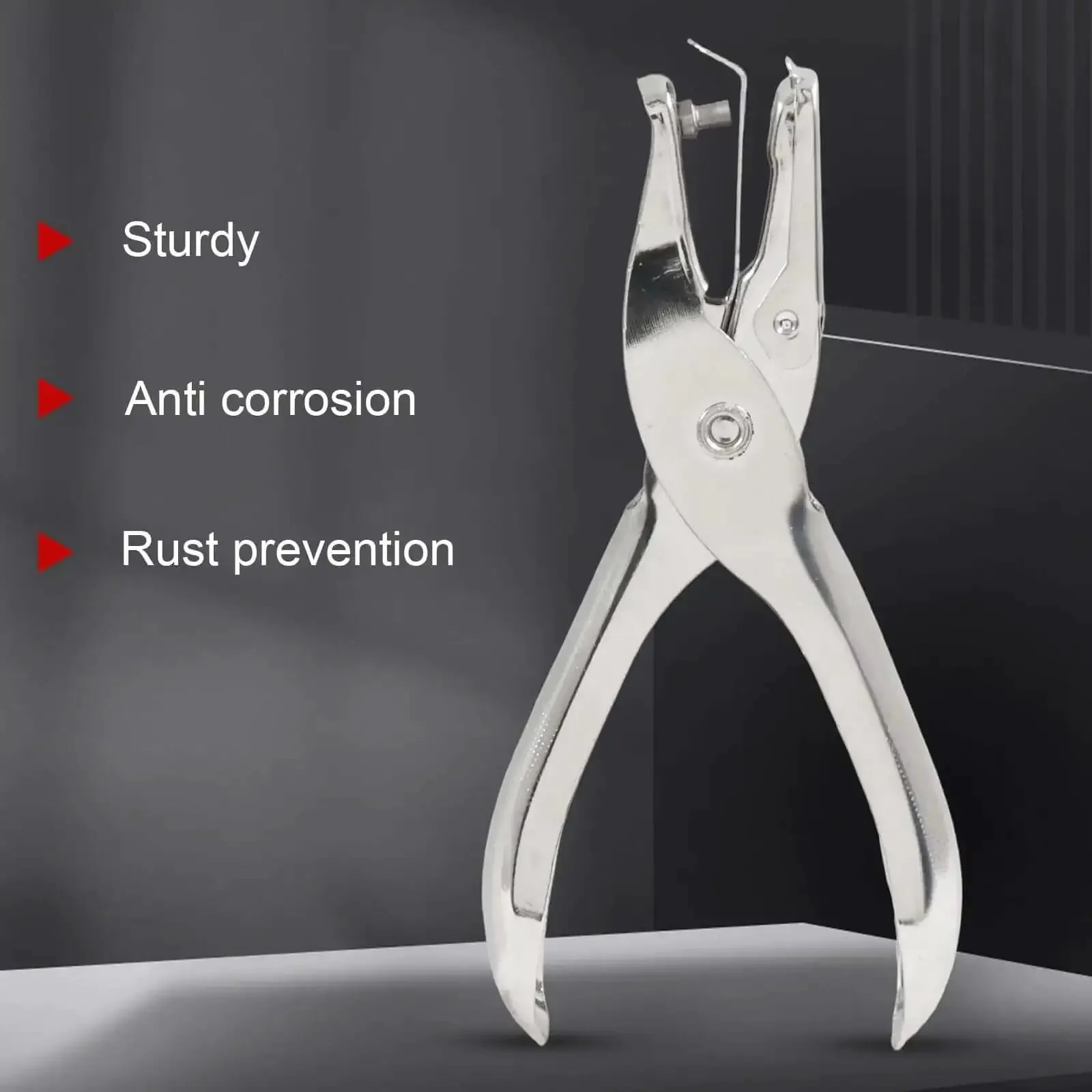 One Eighth Inch Hole Puncher 3mm Metal Paper Punch Tiny Circle Single Hole Punch Tool Handy For DIY Tags Tickets Cards Stainless Steel Rust Resistant Durable And Easy To Use Great For Scrapbooking And Card Making - Image 5