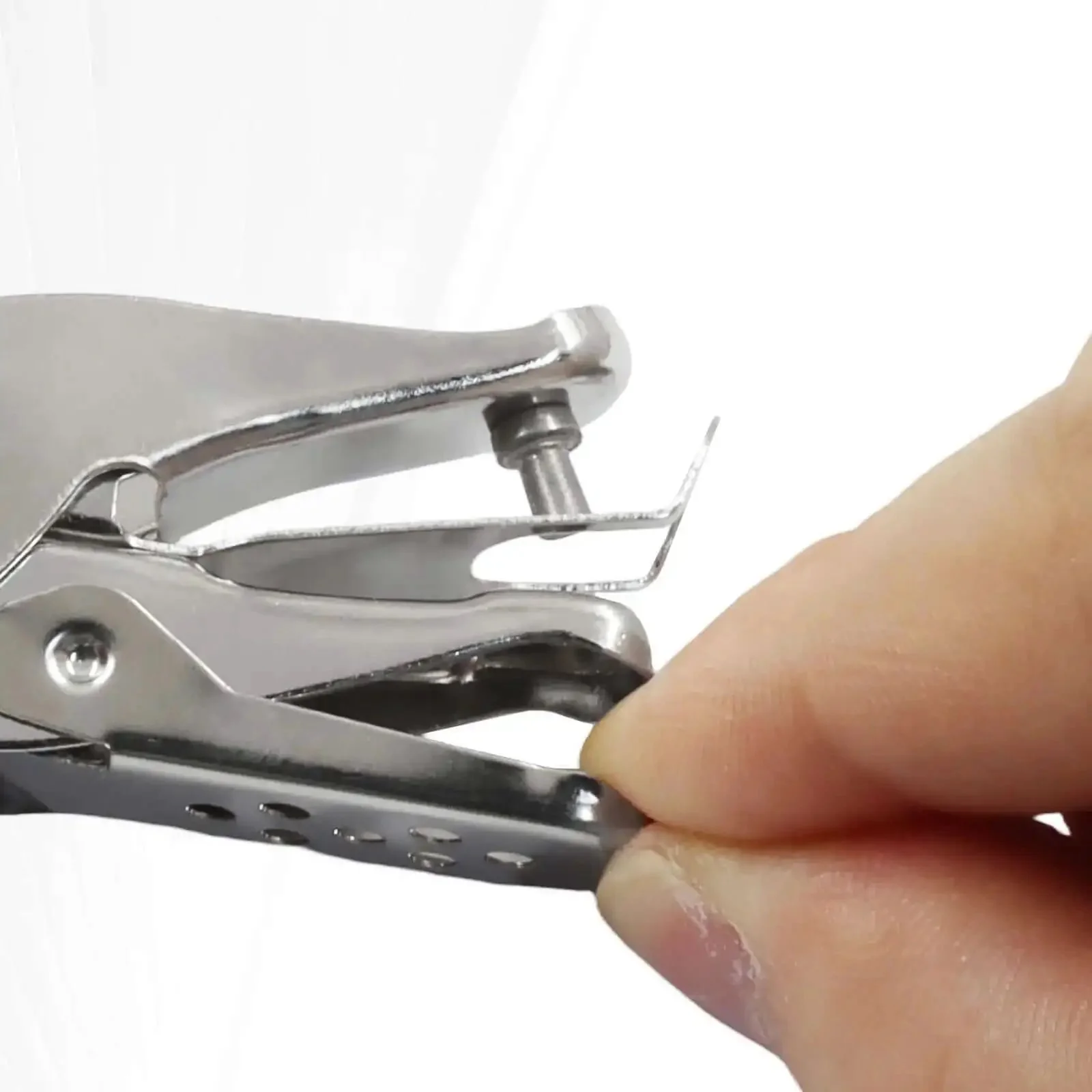 One Eighth Inch Hole Puncher 3mm Metal Paper Punch Tiny Circle Single Hole Punch Tool Handy For DIY Tags Tickets Cards Stainless Steel Rust Resistant Durable And Easy To Use Great For Scrapbooking And Card Making - Image 6