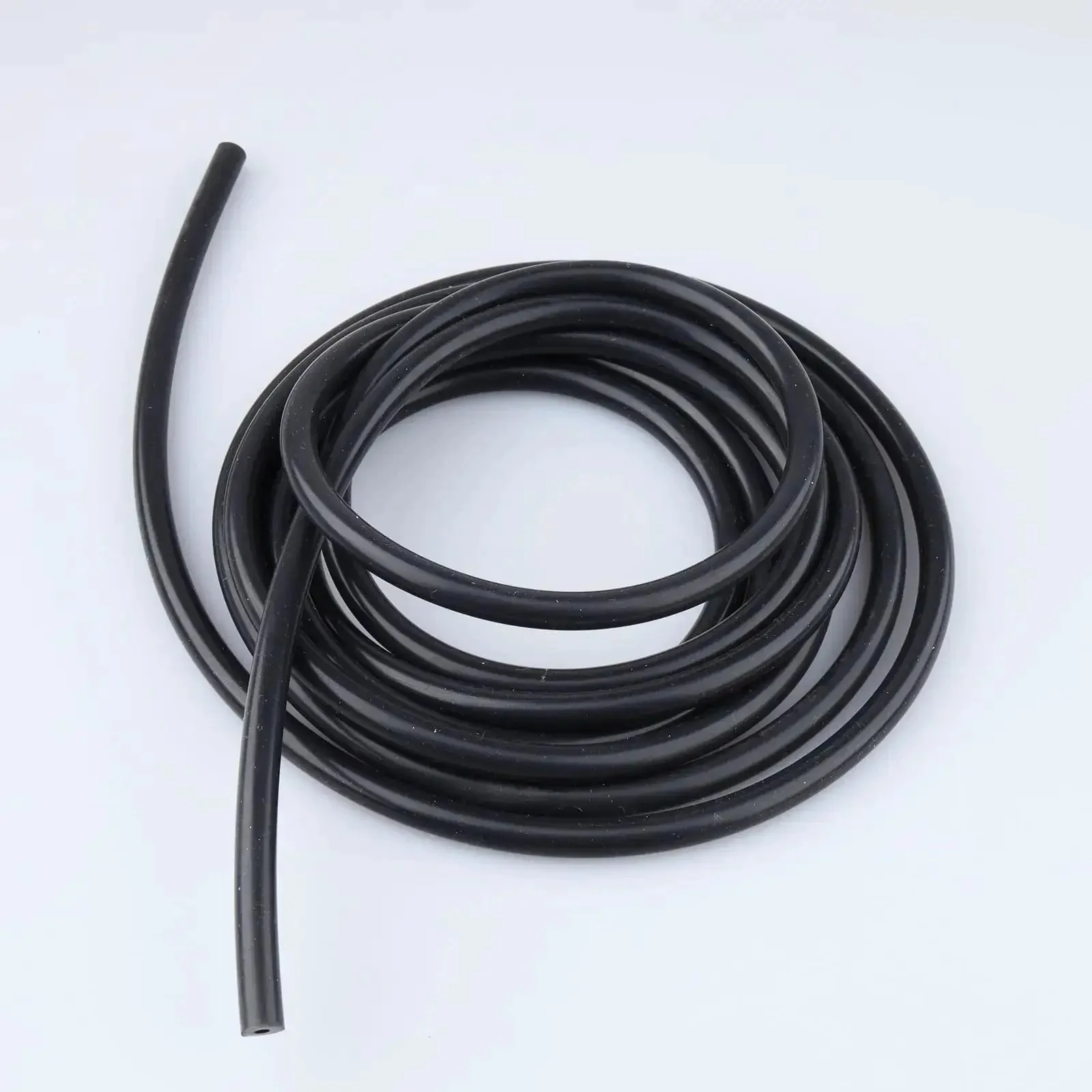 One Eighth Inch Silicone Vacuum Hose Ten Feet Black High Temperature Tubing For Engine Bay Air And Water Transfer Three Millimeter ID Two Millimeter Wall 130 PSI Max Pressure Durable Flexible Tough Silicone Hose - Image 5