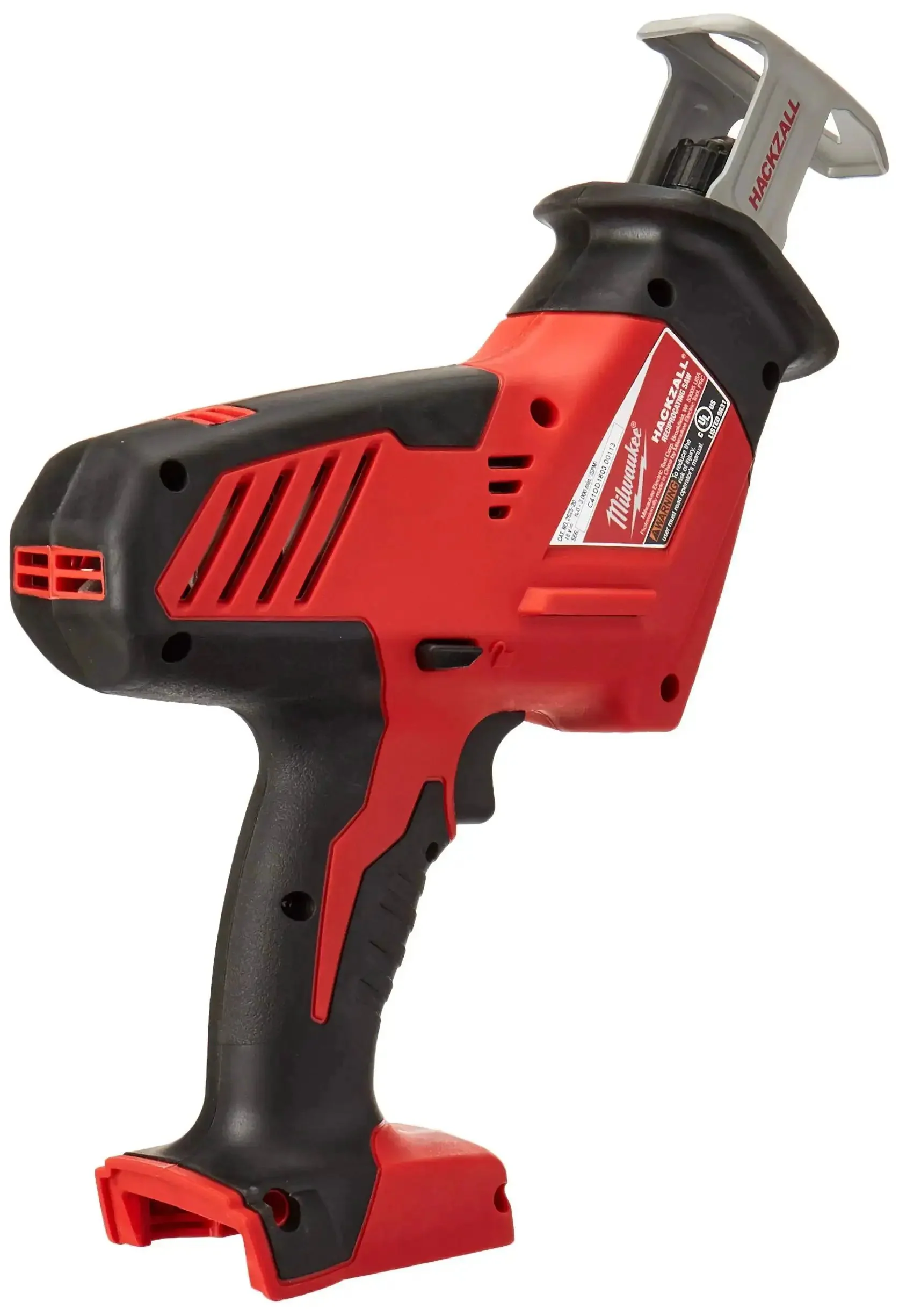 One Handed Cordless Hackzall Reciprocating Saw With Anti Vibration Handle And Quick Lok Blade Clamp 18 Volt Lithium Ion Bare Tool For Tight Spaces And Smooth Lumber Rips - Image 3