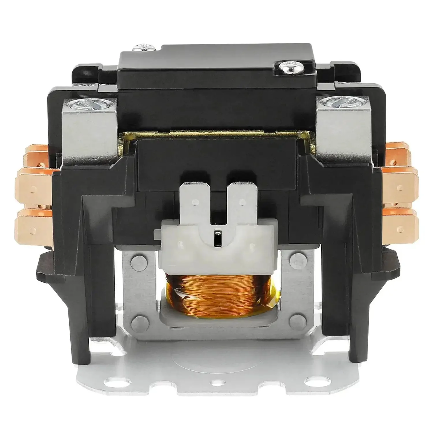 One Pole 24VAC Coil Contactor For Air Conditioner Condenser And HVAC Compressor 30 Amp FLA Definite Purpose Contactor 600V Rating Beefed Up Ideal For Residential And Light Commercial AC Systems - Image 5