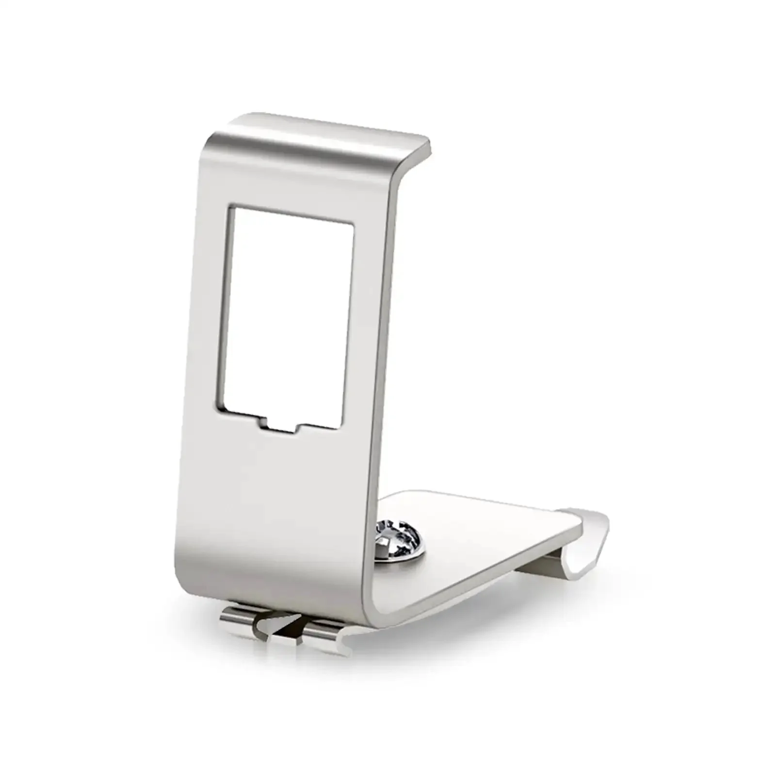 One Port Metal DIN Rail Mounting Module For Snap In Keystone Jacks Attaches To Standard 35 Millimeter DIN Rail With No Tools Easy Install Durable Steel Construction For Reliable Networking