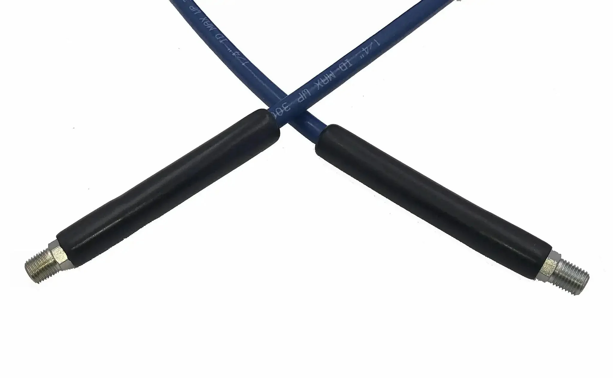 One Quarter Inch By Fifty Foot Blue Carpet Cleaning Solution Hose For Three Thousand PSI Burst Smooth Blue Cover With Low Marking Heavy Duty Hose For Professional Carpet Cleaners - Image 2