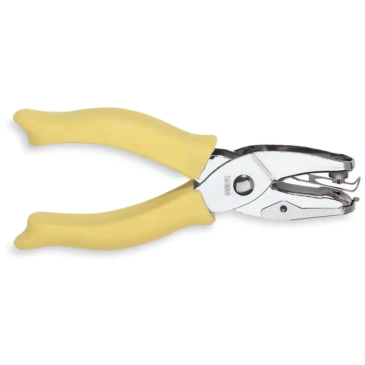 One Quarter Inch Star Hand Punch With Confetti Catcher And Cushioned Grip, Manual Hole Punch For Tags And Papers, 65 Pound Paper Capacity, Yellow Great For Crafts, Office Tags, Scrapbooking And Invitations, Lightweight, Portable, And Easy To Press