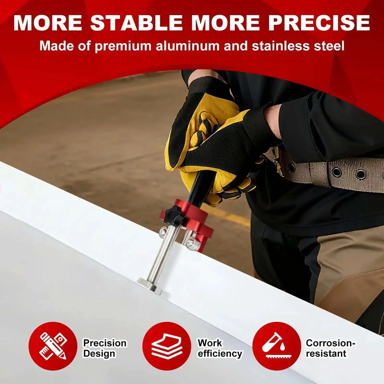 Onsite Sheet Metal Bender And Roller For Roofing Pros, Easy Flexible 0 To 100 Degree Bend Range, 5mm To 75mm Depth, Quick Setup Metal Roofing Tool For Precise Edges, Seam Locking, And Fast Bends - Image 5