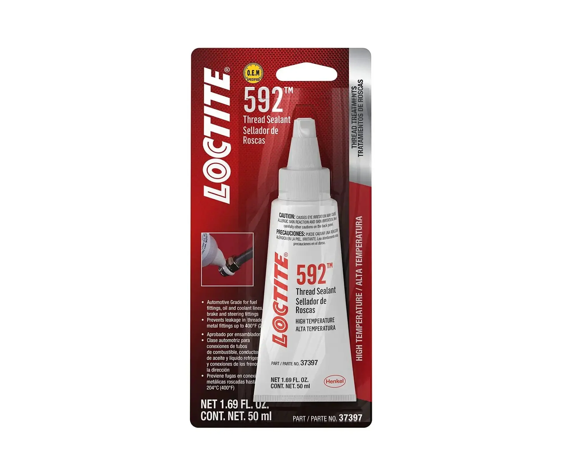 Opaque Automotive Thread Sealant With High Pressure Toughness And Thick Viscosity That Prevents Galling, 50 Ml, 1 Pack, OEM-Approved Performance For Engine Builds And Repairs - Image 5