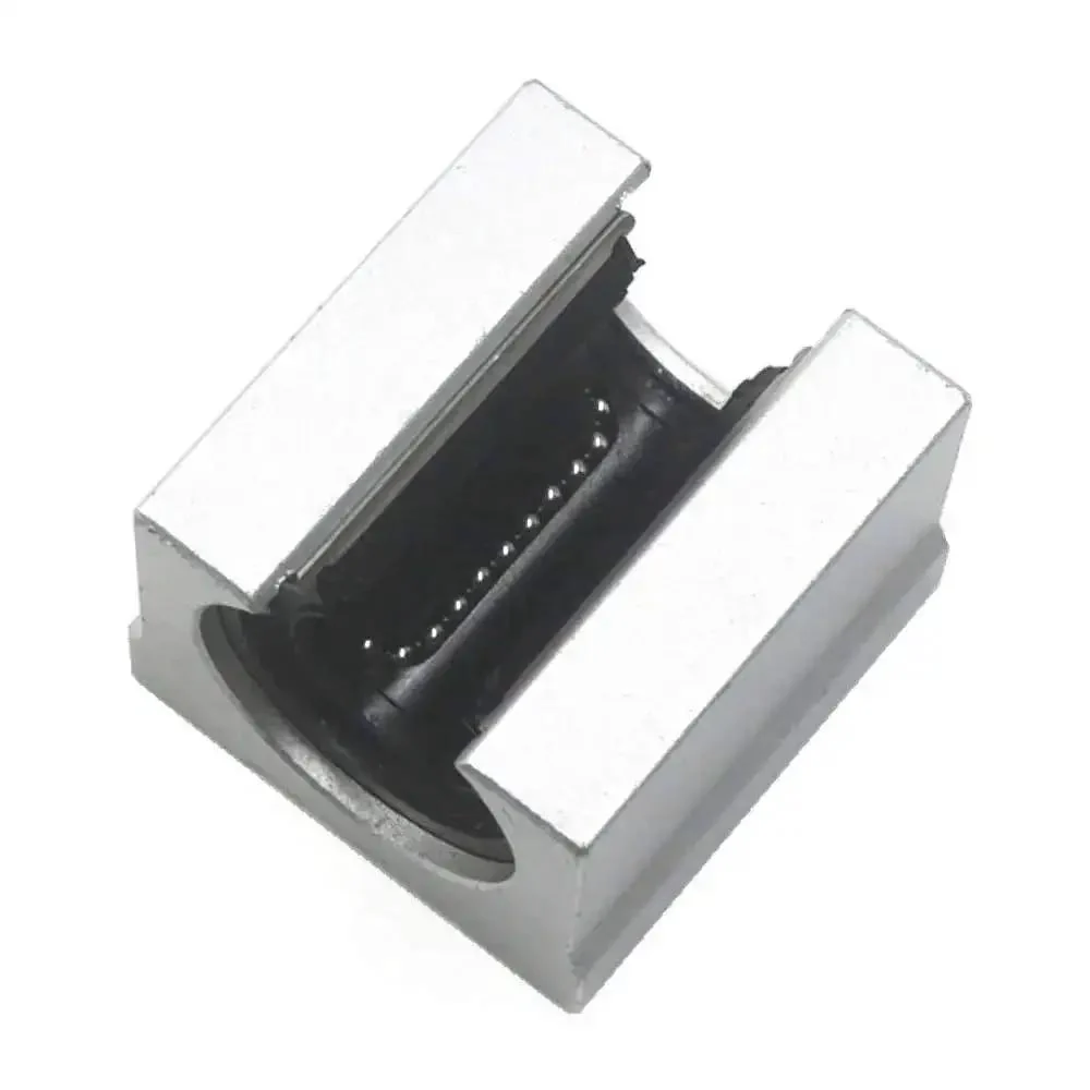 Open Linear Bearing SBR25UU Slide Unit For 25mm Shaft Motion Aluminum Pillow Block With Ball Bearing Durable Mount For CNC Machines And 3D Printers Slick Smooth Performance For Precise Moves - Image 2