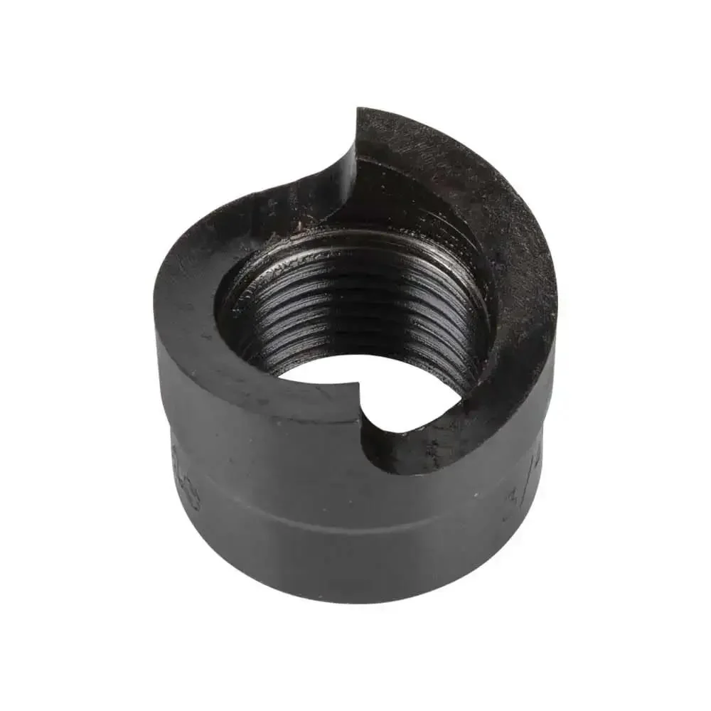 Optimized Knockout Punch Set For Ten Gauge Mild Steel With Three Quarters Inch Die Makes Wrenching A Breeze, Cleanly Cuts Aluminum Fiberglass And Plastic, Slugs Split Inside For Easy Removal, Includes Draw Stud, Durable Black Finish - Image 3