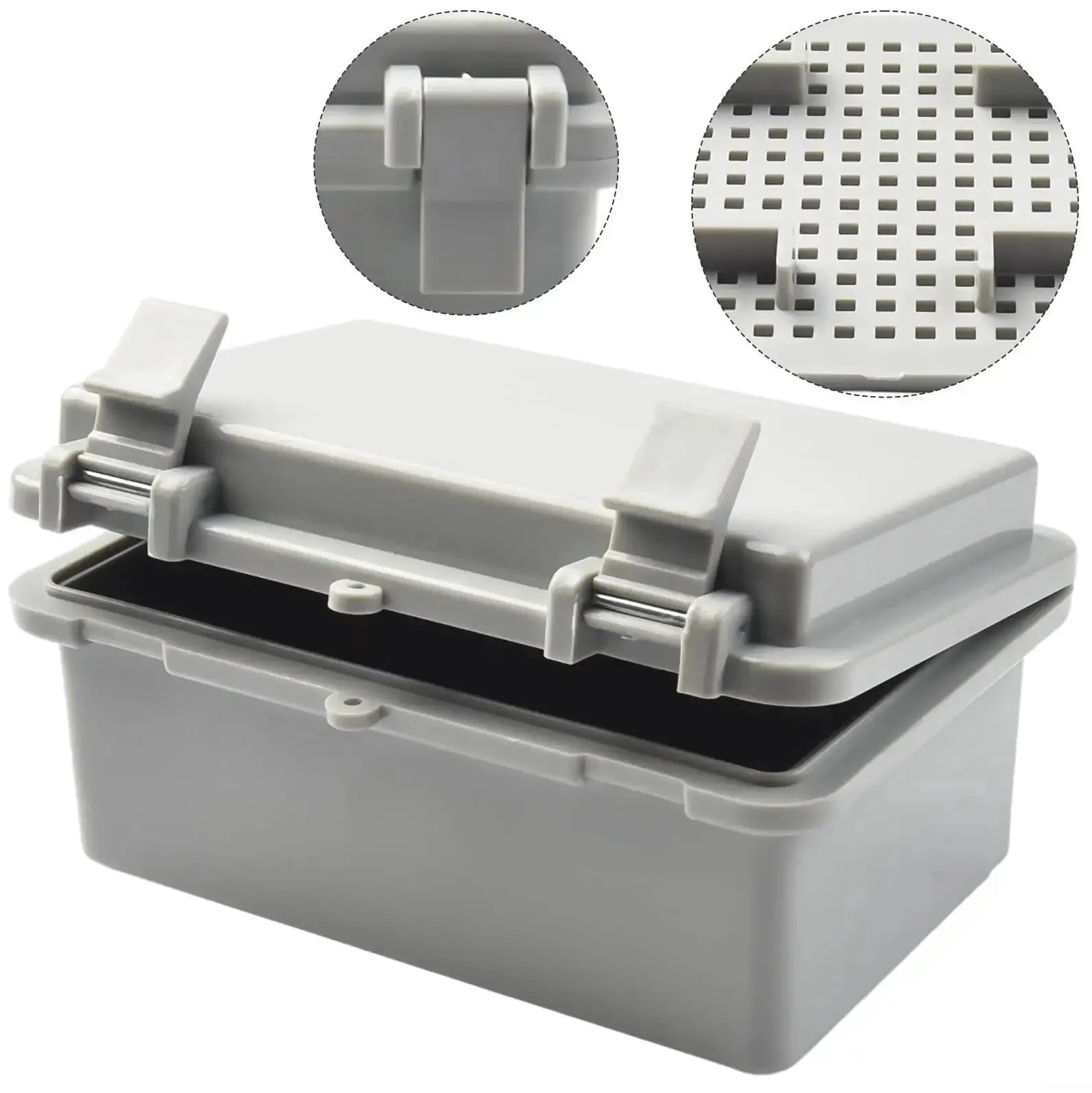Outdoor ABS Plastic Electrical Enclosure Box Weatherproof And Dustproof IP65 Rated Flame Retardant Built To Last Rugged Heavy Duty Housing For Control Panels And Industrial Use 100 By 150 By 70 Mm - Image 5