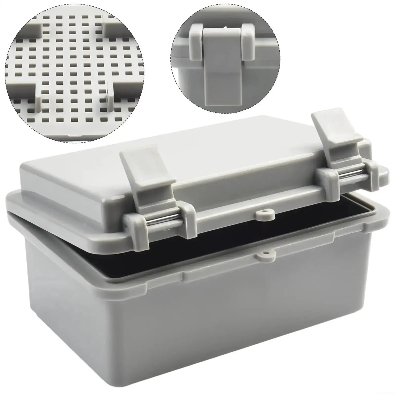Outdoor ABS Plastic Electrical Enclosure Box Weatherproof And Dustproof IP65 Rated Flame Retardant Built To Last Rugged Heavy Duty Housing For Control Panels And Industrial Use 100 By 150 By 70 Mm - Image 6